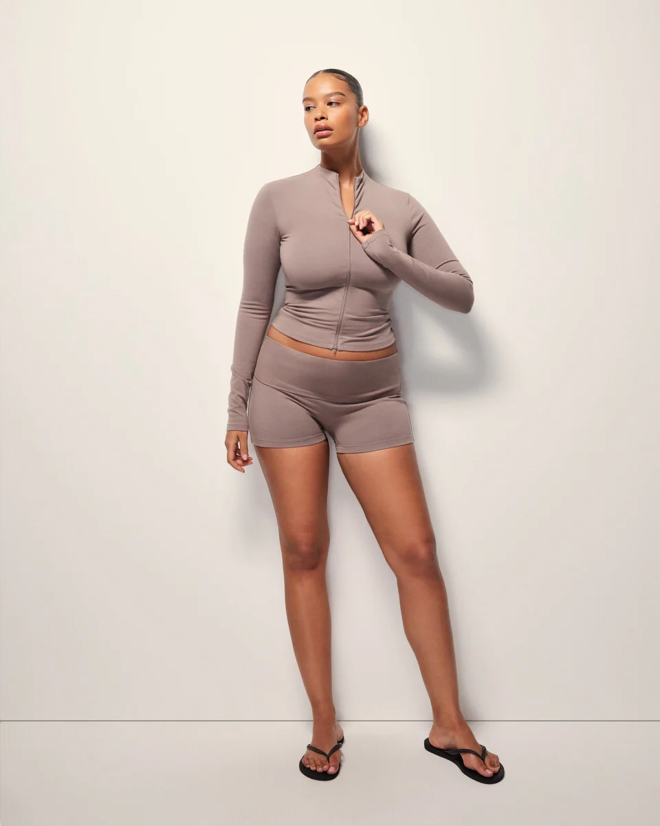 Foldover Shorts | Truffle - Image 6