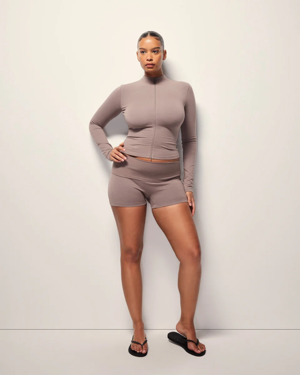 Foldover Shorts | Truffle - Image 7