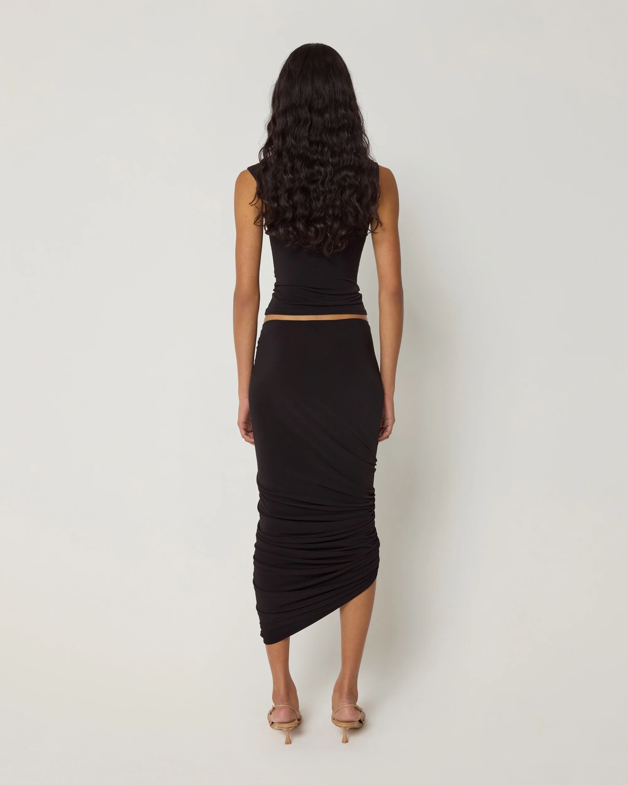 Asymmetrical Tank | Black - Image 5