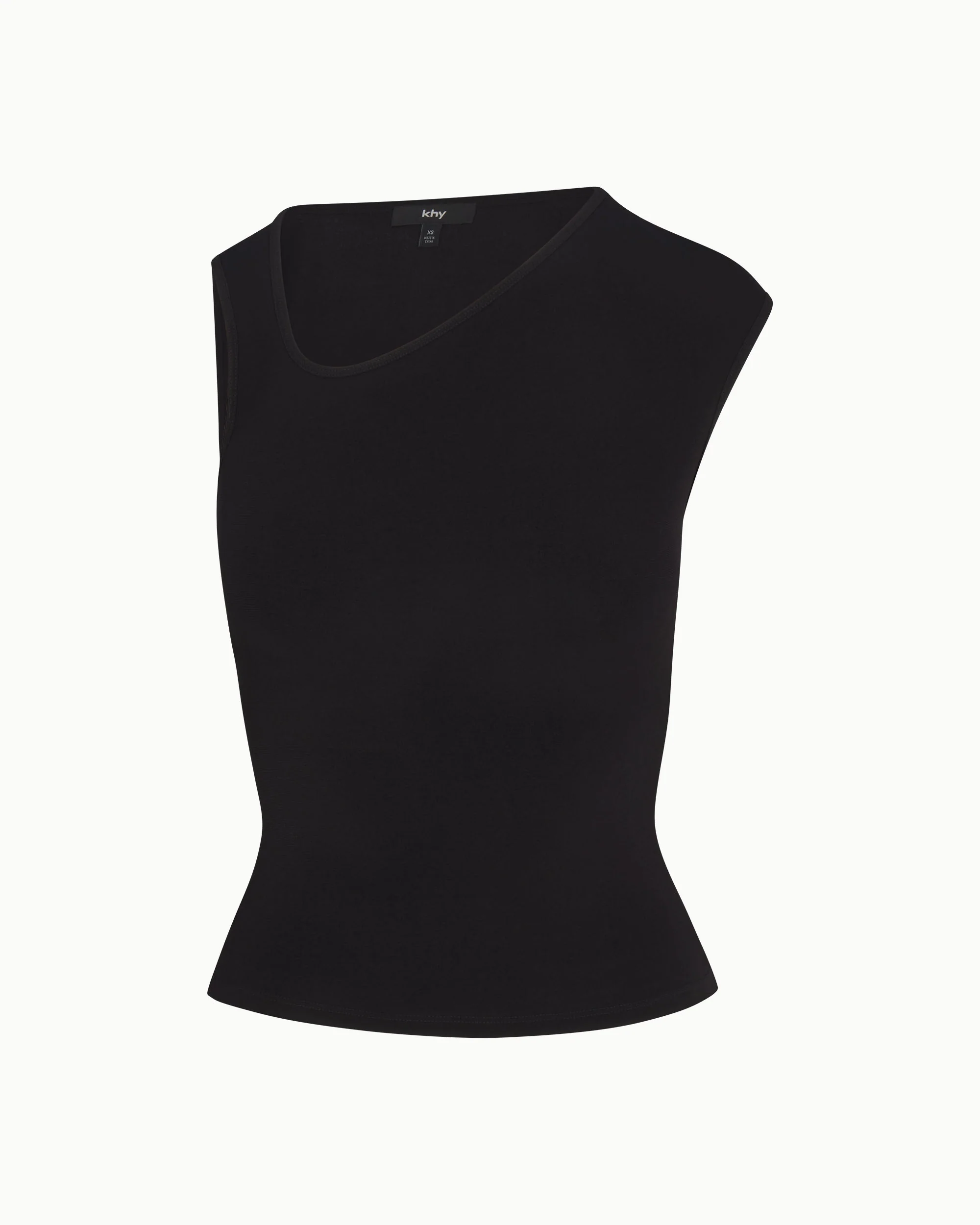 Asymmetrical Tank | Black - Image 8