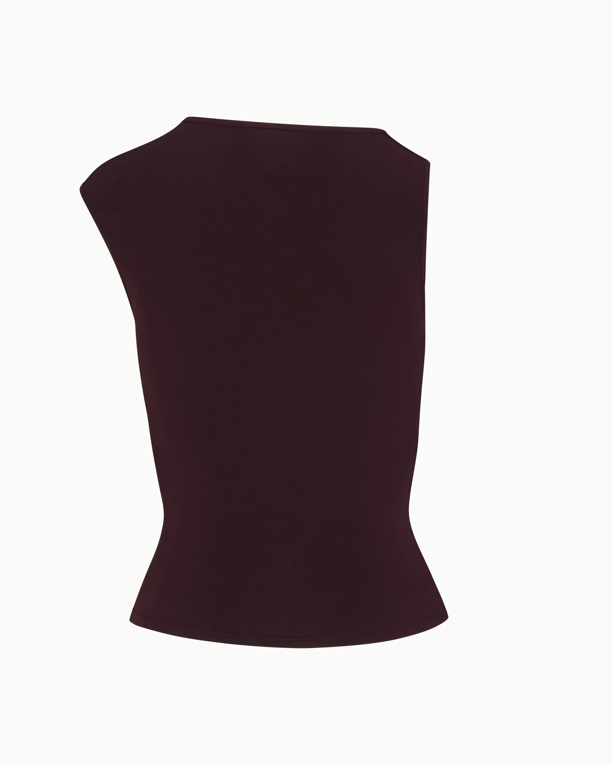 Asymmetrical Tank | Black Cherry - Image 7