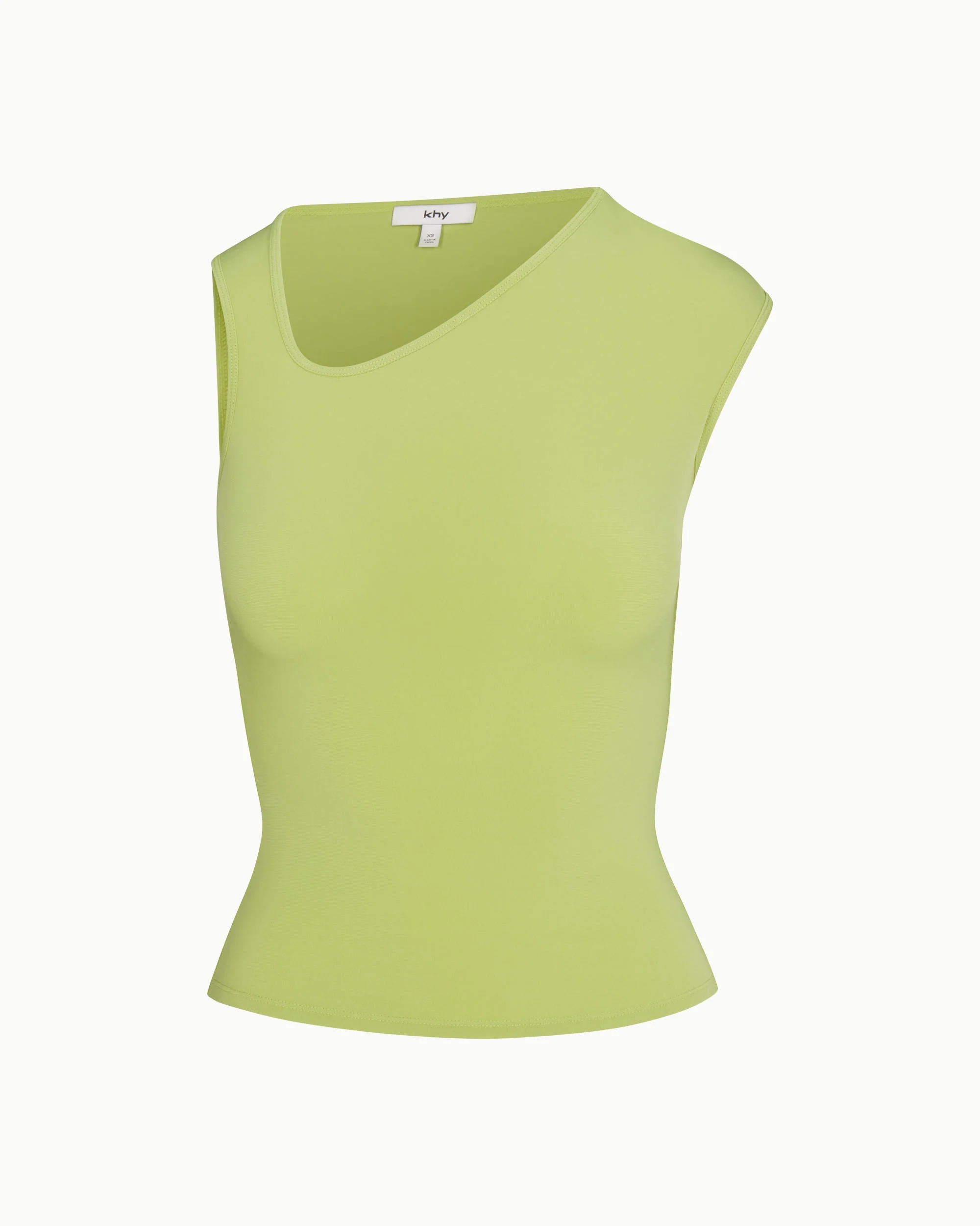 Asymmetrical Tank | Dark Citron - Image 2