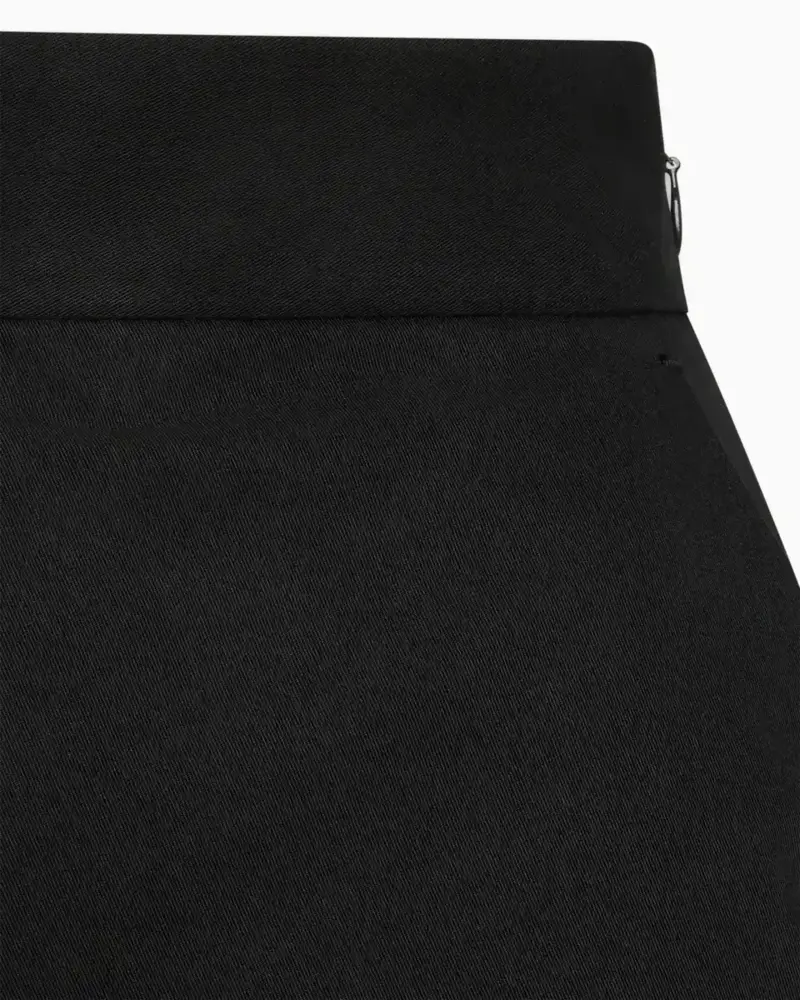 Button Front Maxi Skirt | Black - Image 3