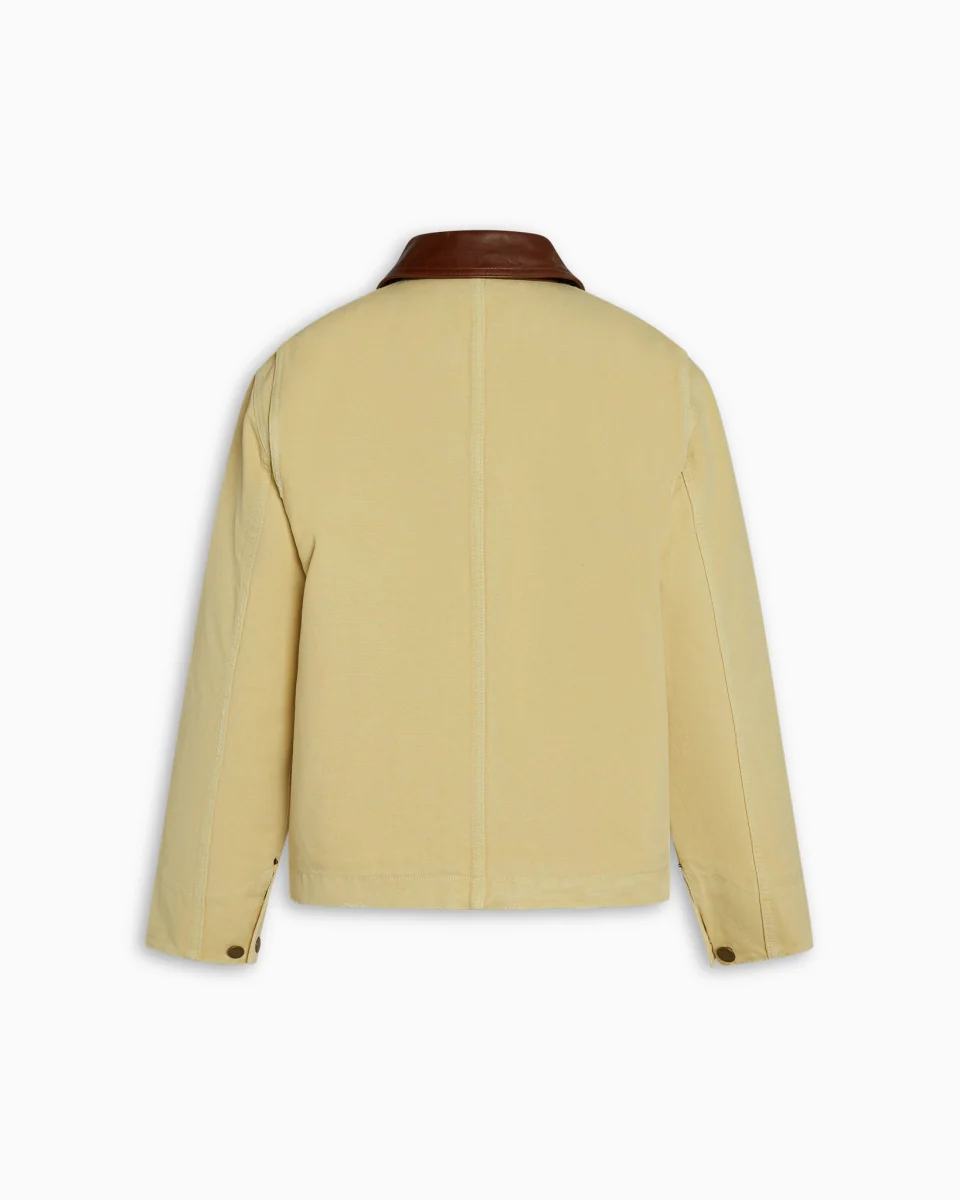 Canvas Utility Jacket | Wheat - Image 6