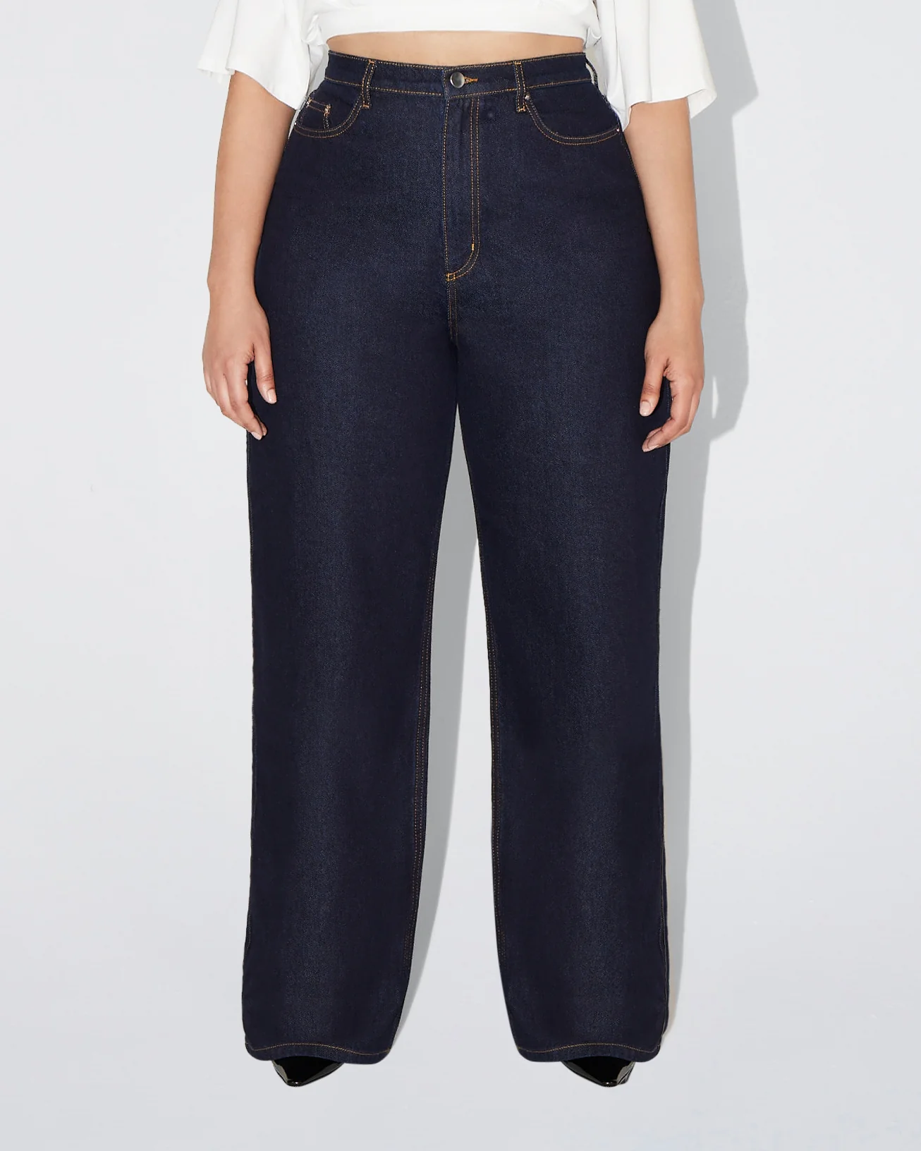 Classic High Rise Denim | Dark Wash - Image 3