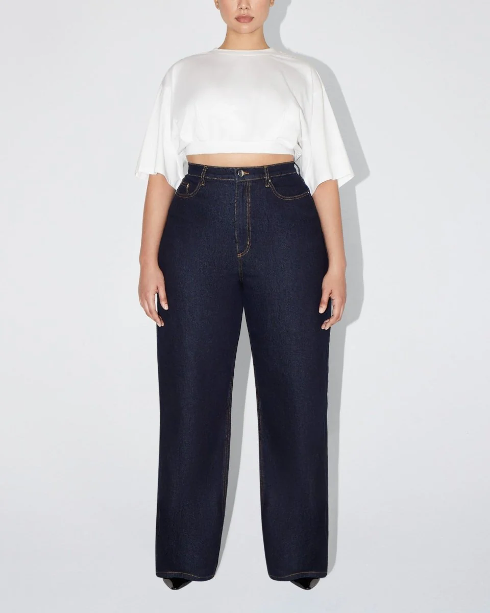 Classic High Rise Denim | Dark Wash - Image 4