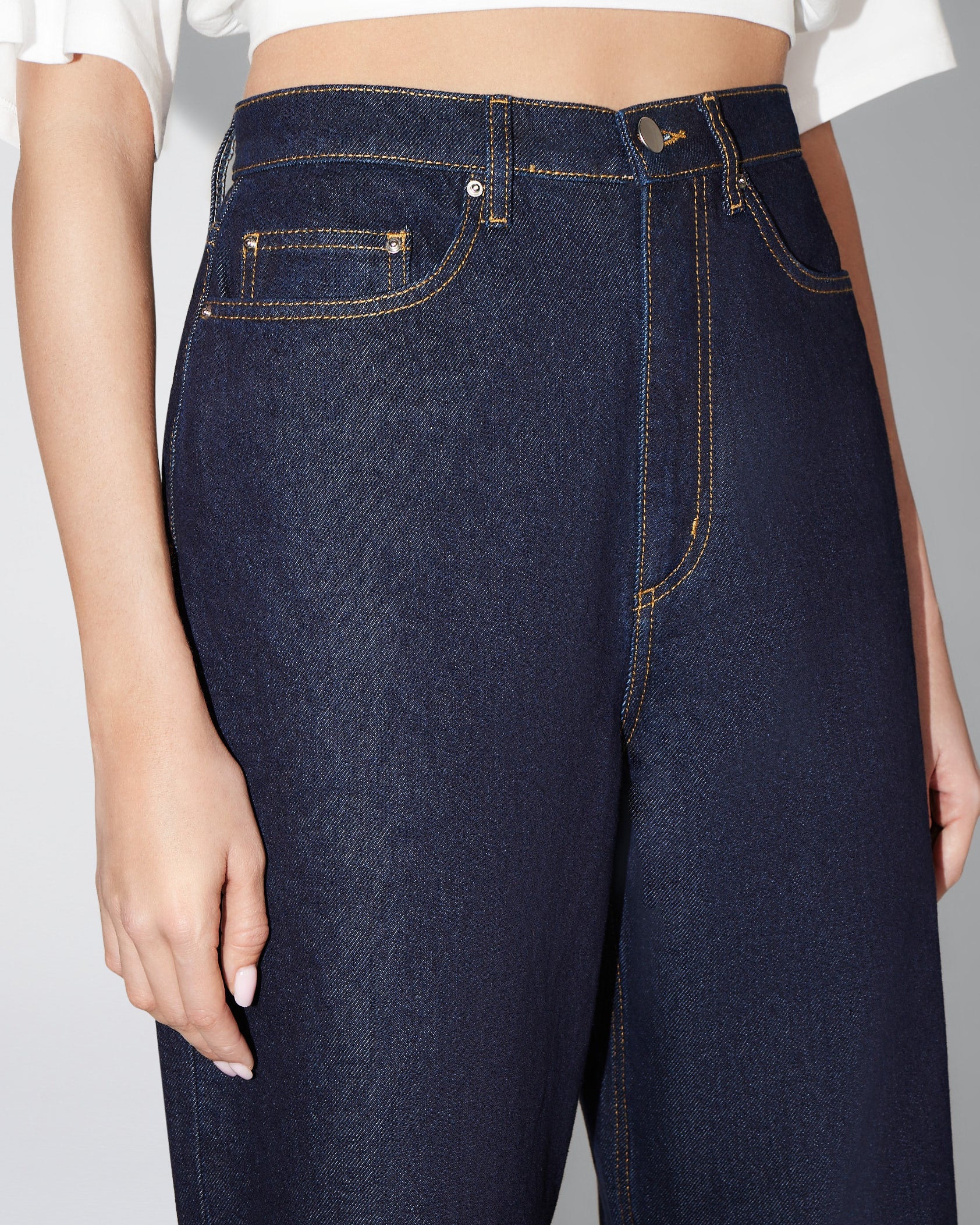 Classic High Rise Denim | Dark Wash - Image 8