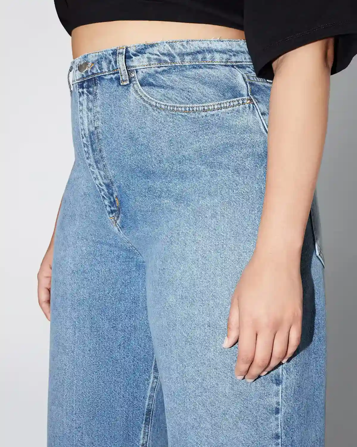 Classic High Rise Denim | Light Wash - Image 12