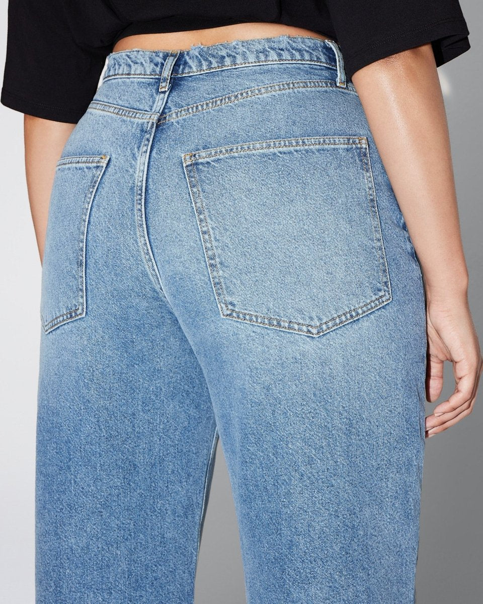 Classic High Rise Denim | Light Wash - Image 13