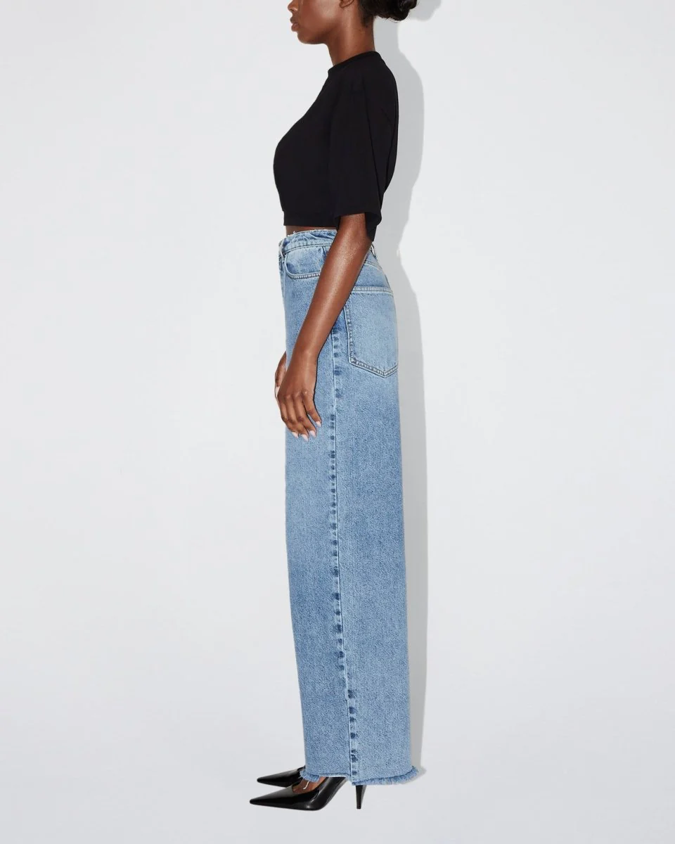 Classic High Rise Denim | Light Wash - Image 4