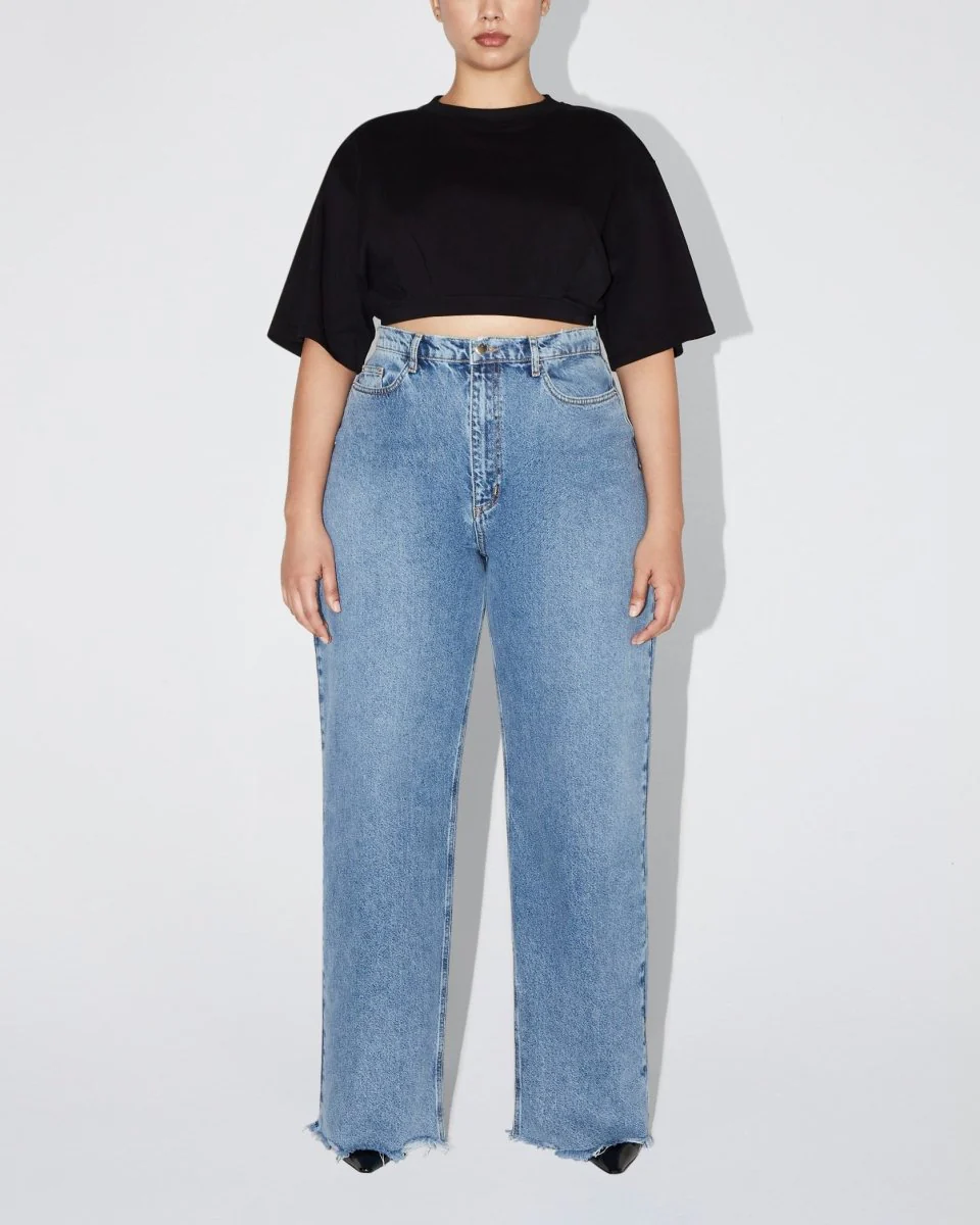 Classic High Rise Denim | Light Wash - Image 9