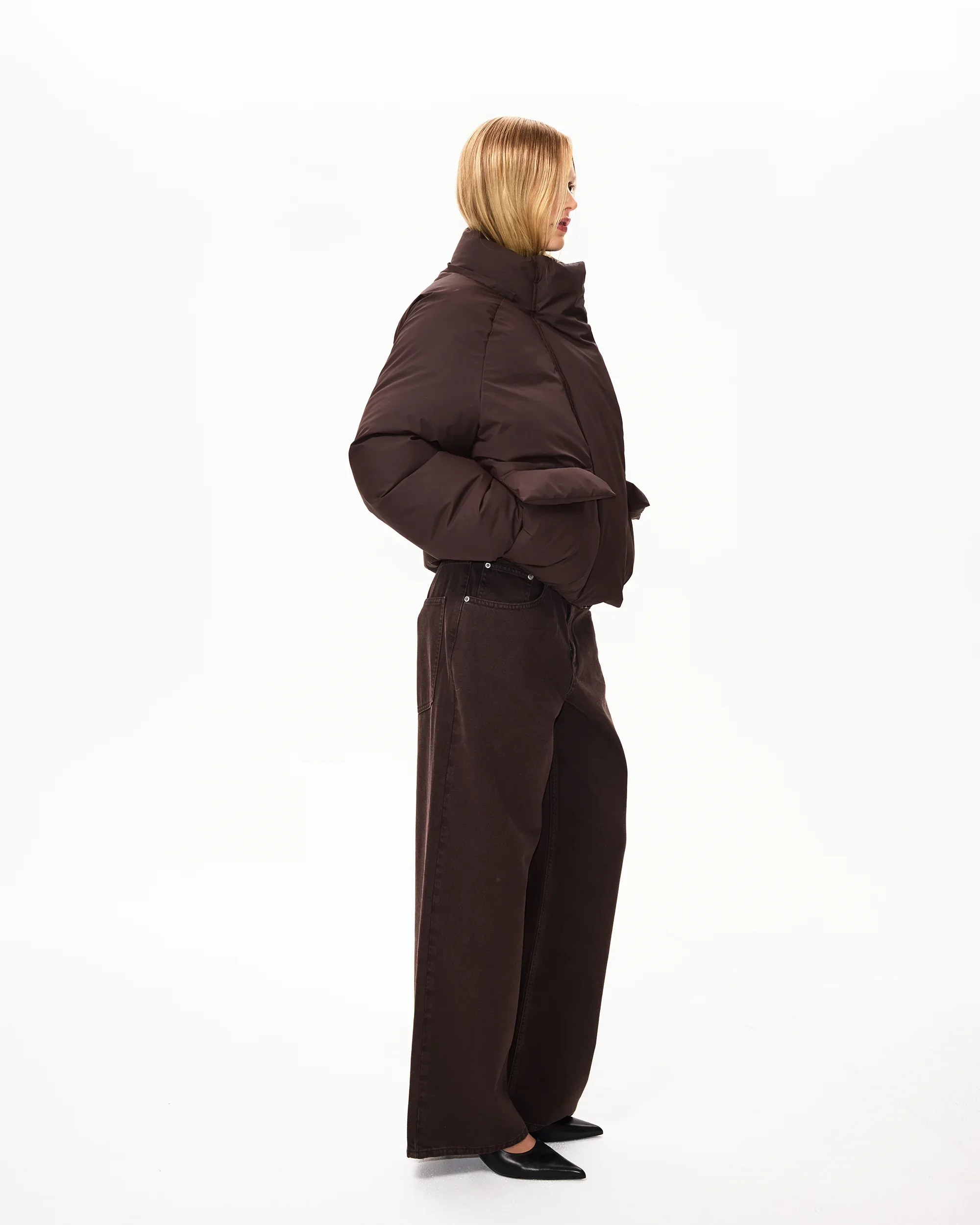 Classic Low Rise Denim | Chocolate - Image 6