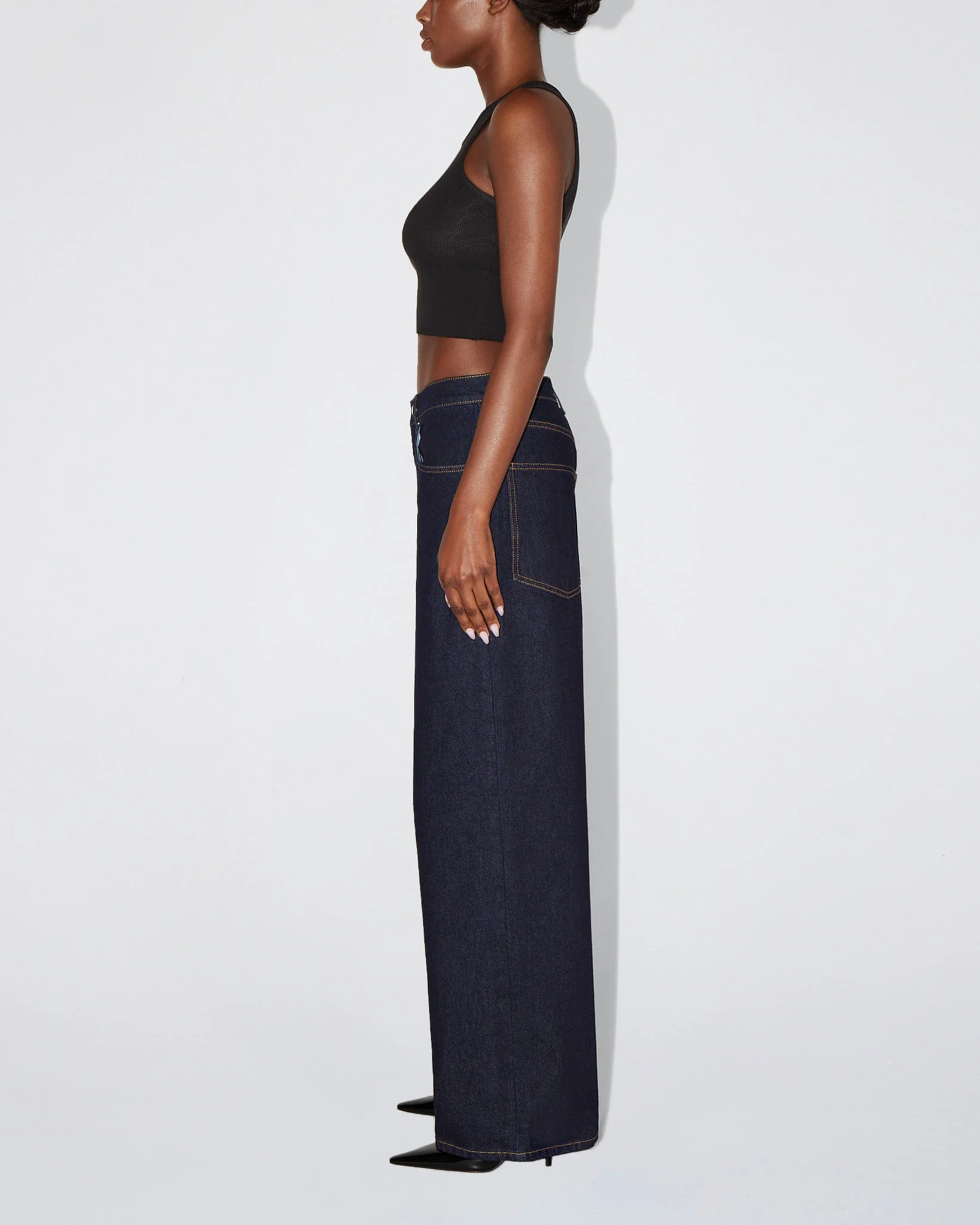 Classic Low Rise Denim | Dark Wash - Image 14