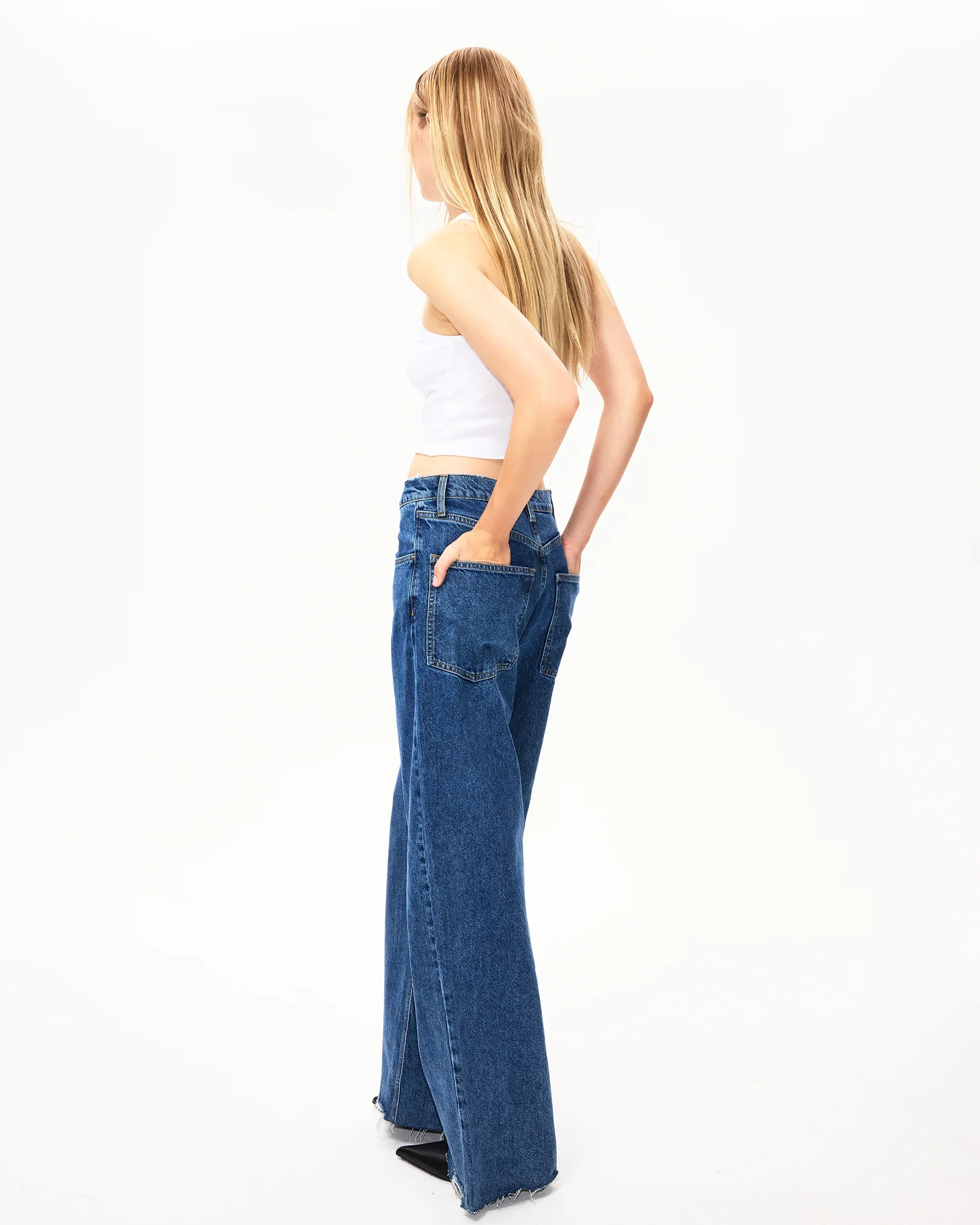 Classic Low Rise Denim | Medium Wash - Image 3