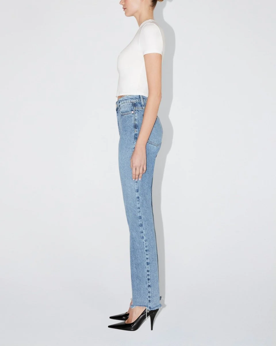 Classic Straight Leg Denim | Light Wash - Image 4