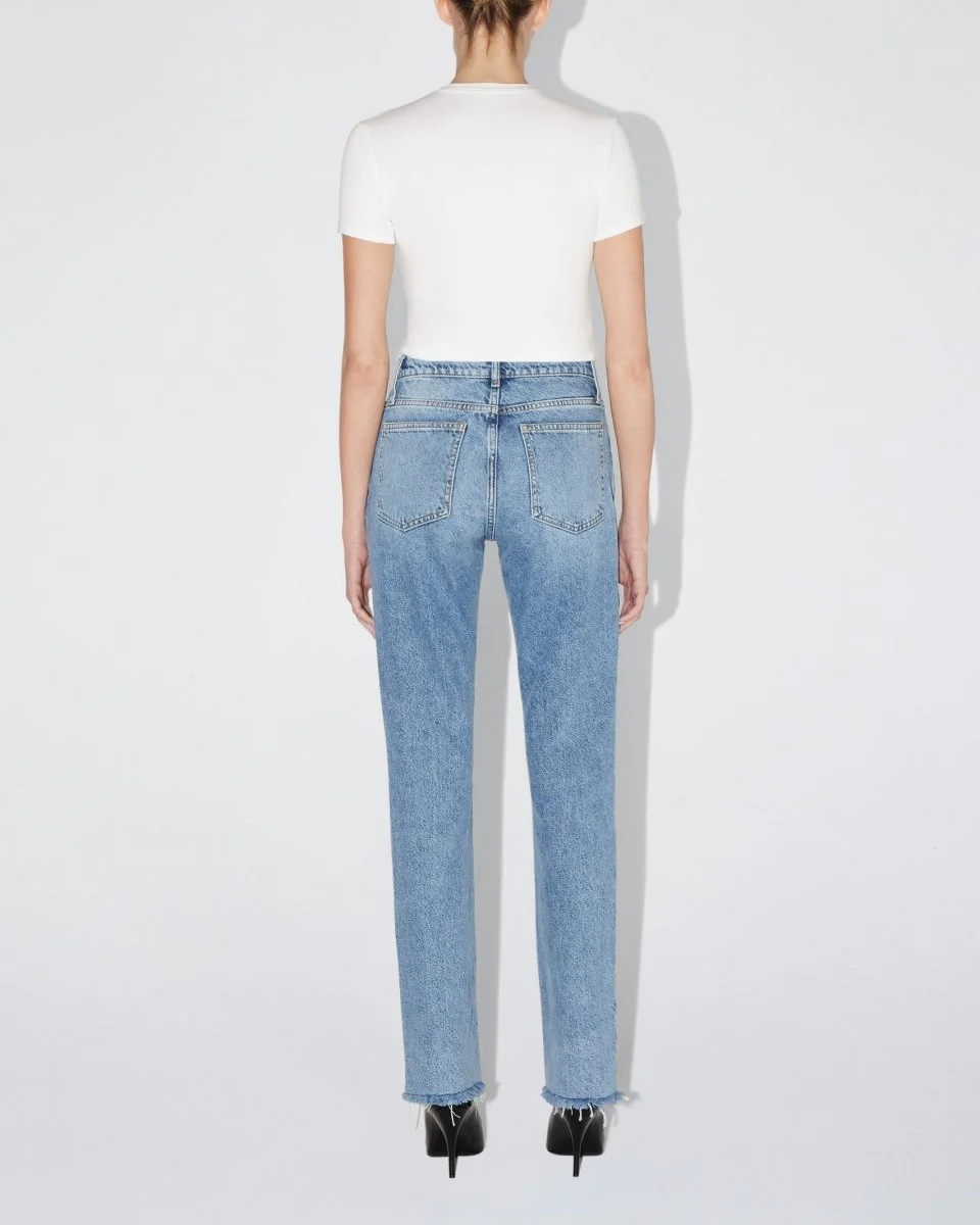 Classic Straight Leg Denim | Light Wash - Image 5