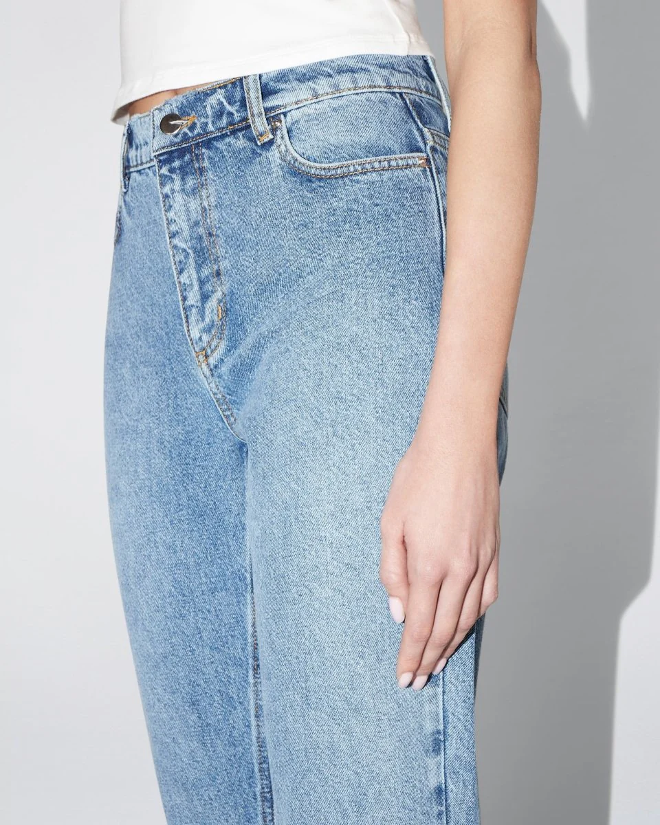 Classic Straight Leg Denim | Light Wash - Image 6