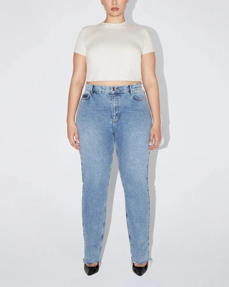 Classic Straight Leg Denim | Light Wash - Image 8