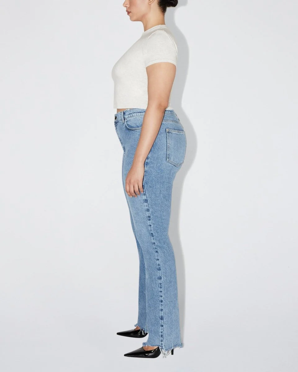 Classic Straight Leg Denim | Light Wash - Image 9