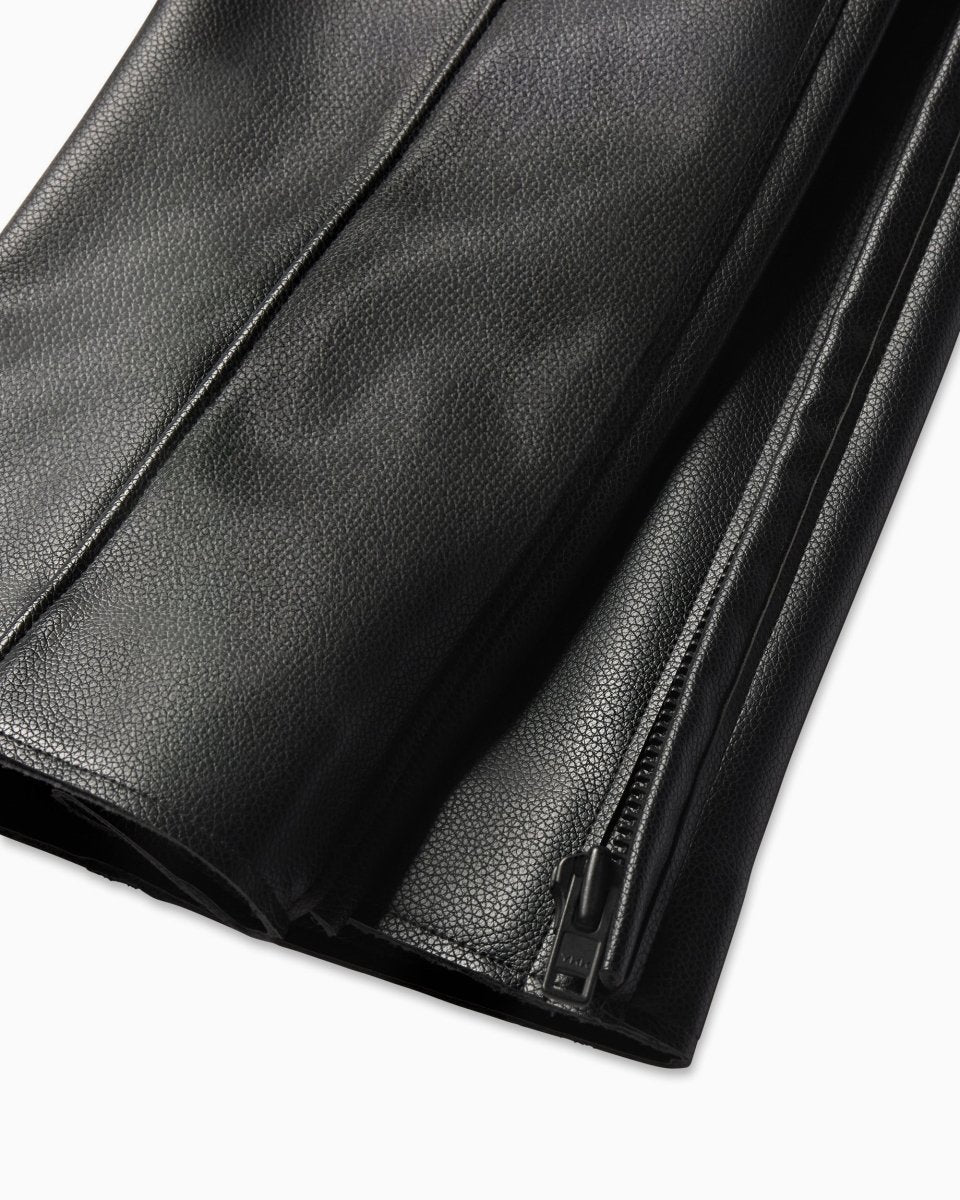 Faux Leather Pant | Black - Image 9