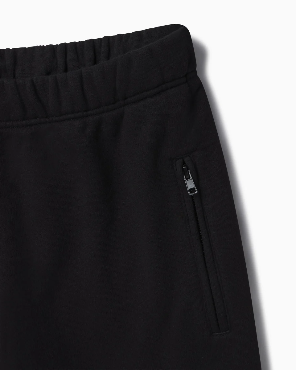 Fleece Boyfriend Jogger | Black - Image 8