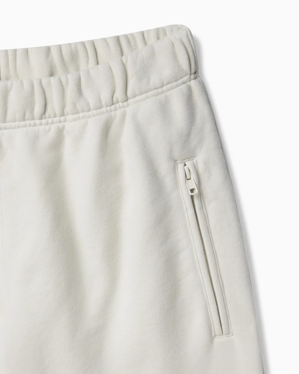 Fleece Boyfriend Jogger | Ecru - Image 9