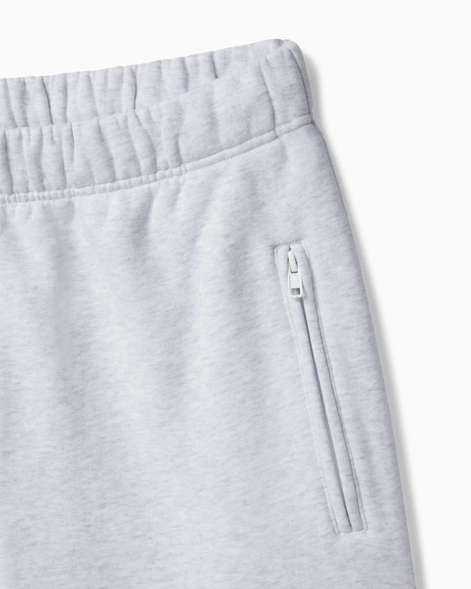 Fleece Boyfriend Jogger | Light Heather Grey - Image 9