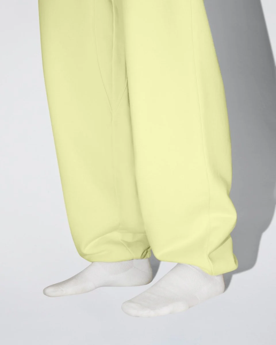 Fleece Boyfriend Jogger | Limoncello - Image 8