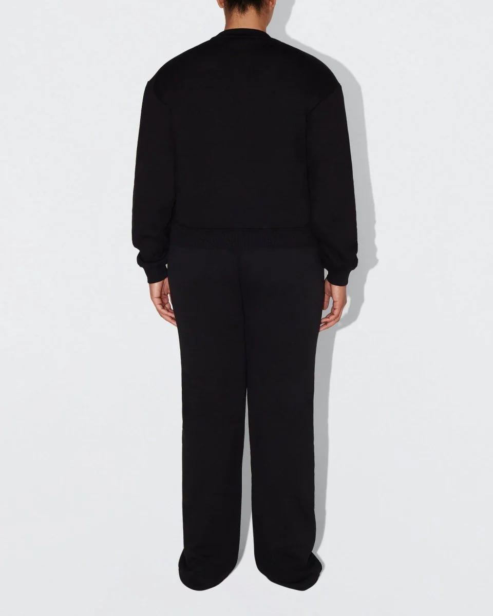 Fleece Crewneck | Black - Image 10