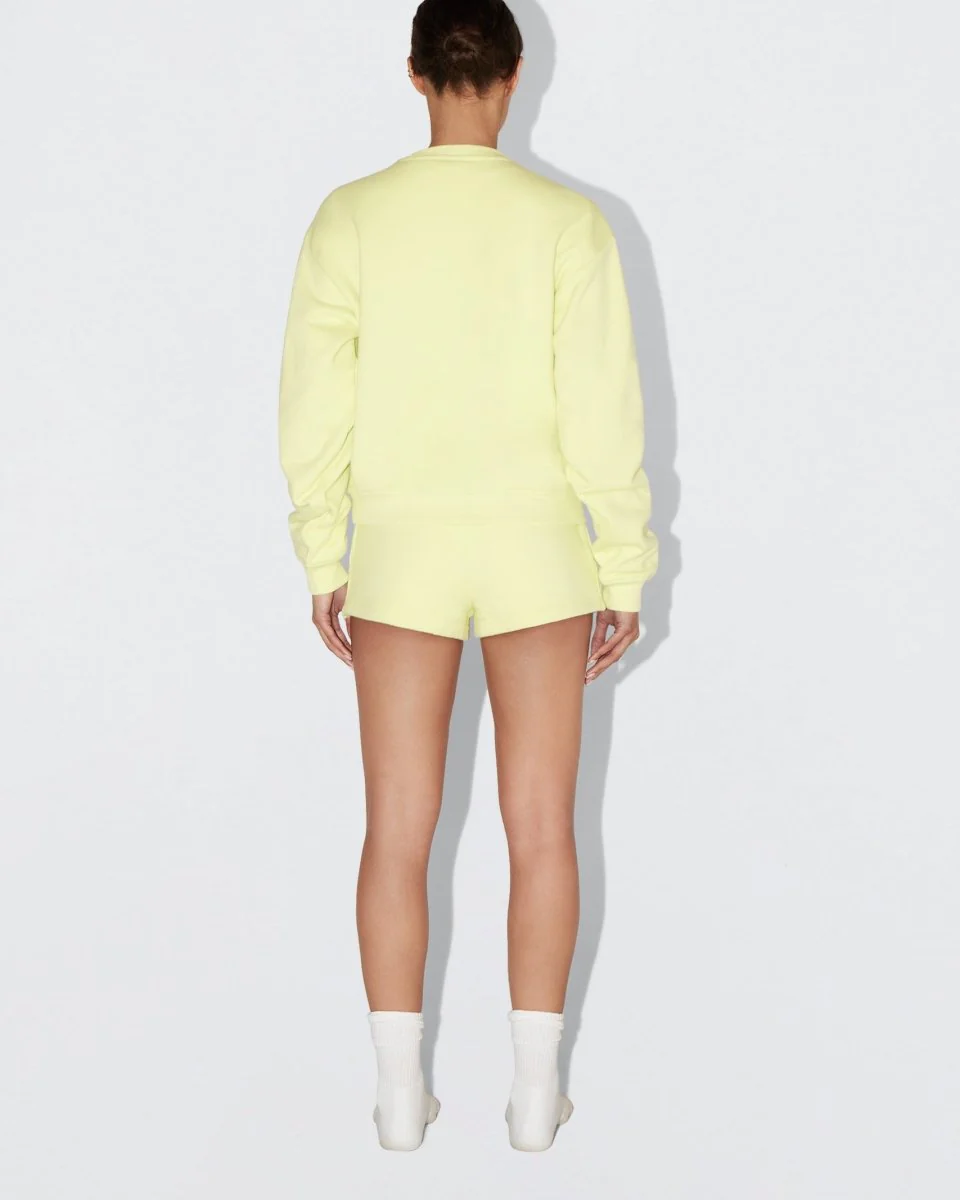 Fleece Crewneck | Limoncello - Image 4