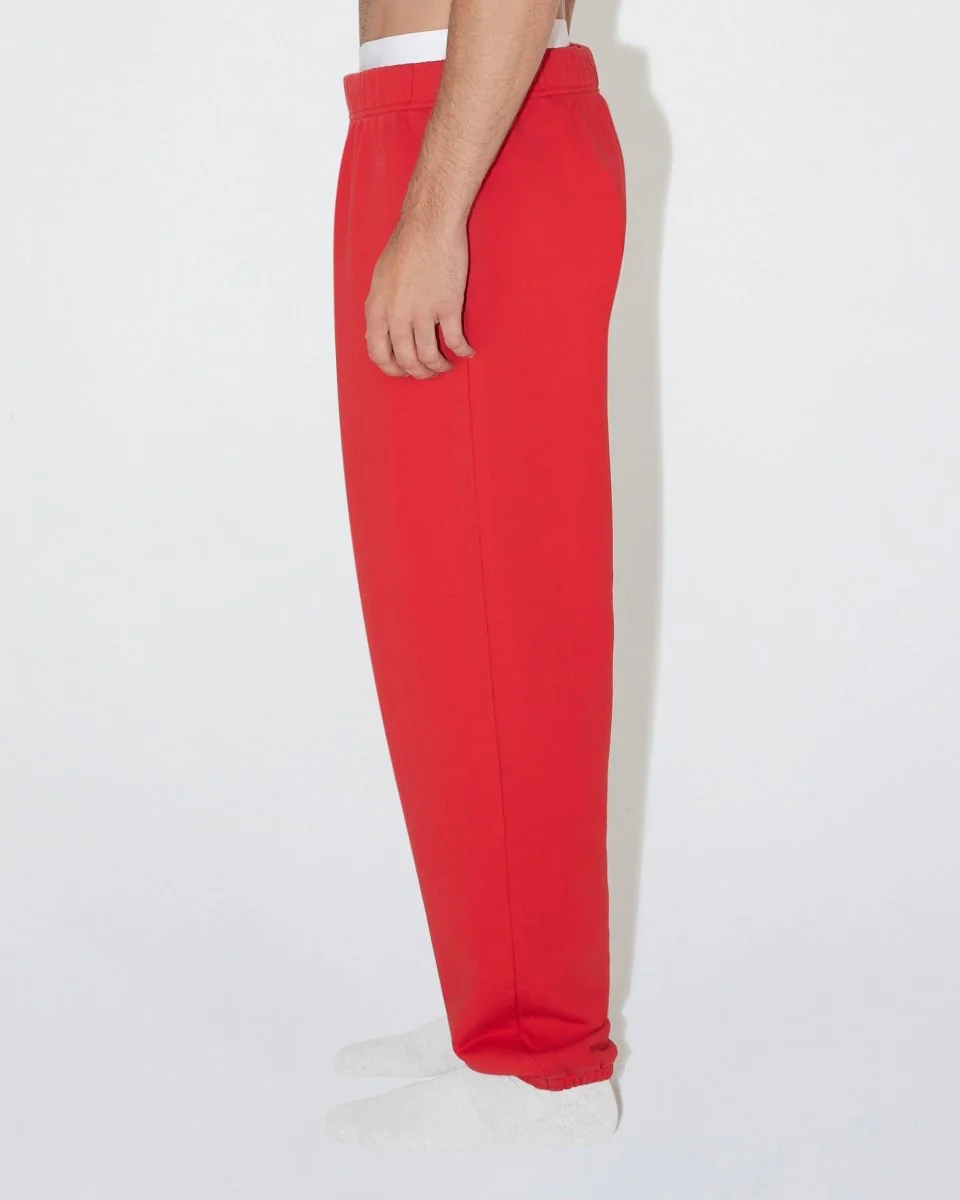 Fleece Jogger | Red - Image 3