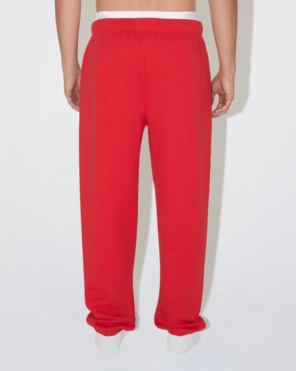 Fleece Jogger | Red - Image 4