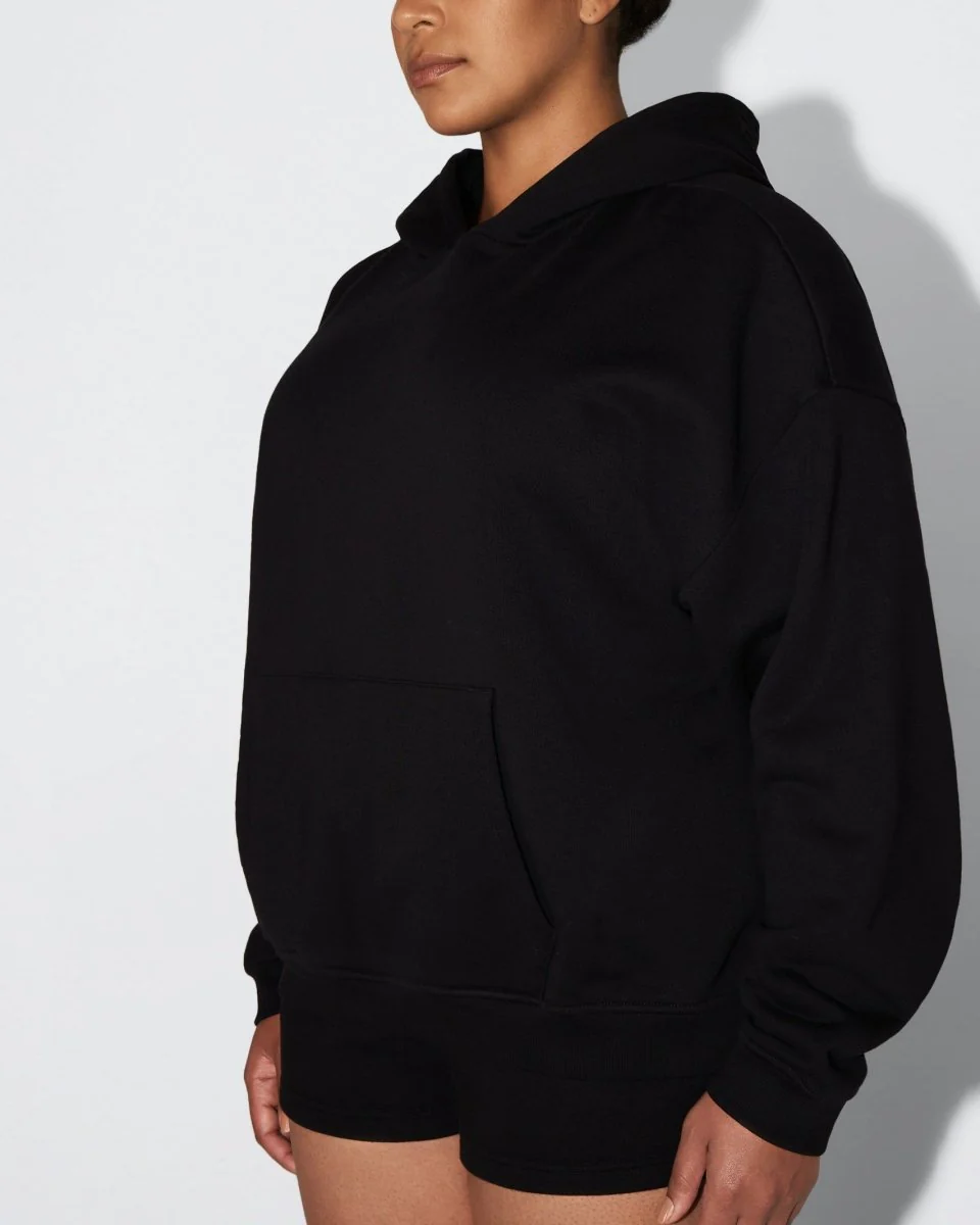 Fleece Mini Short | Black - Image 5