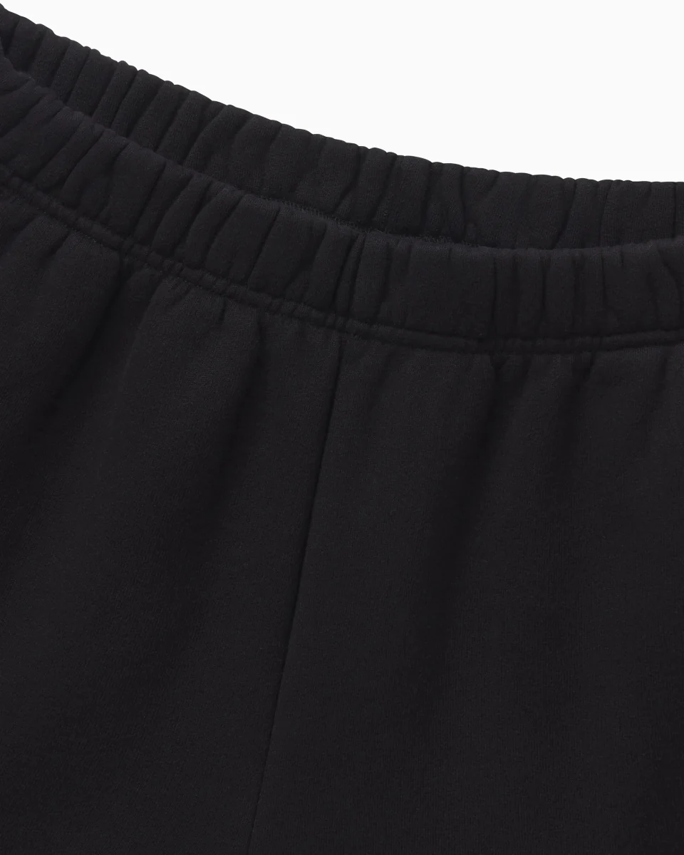 Fleece Mini Short | Black - Image 8