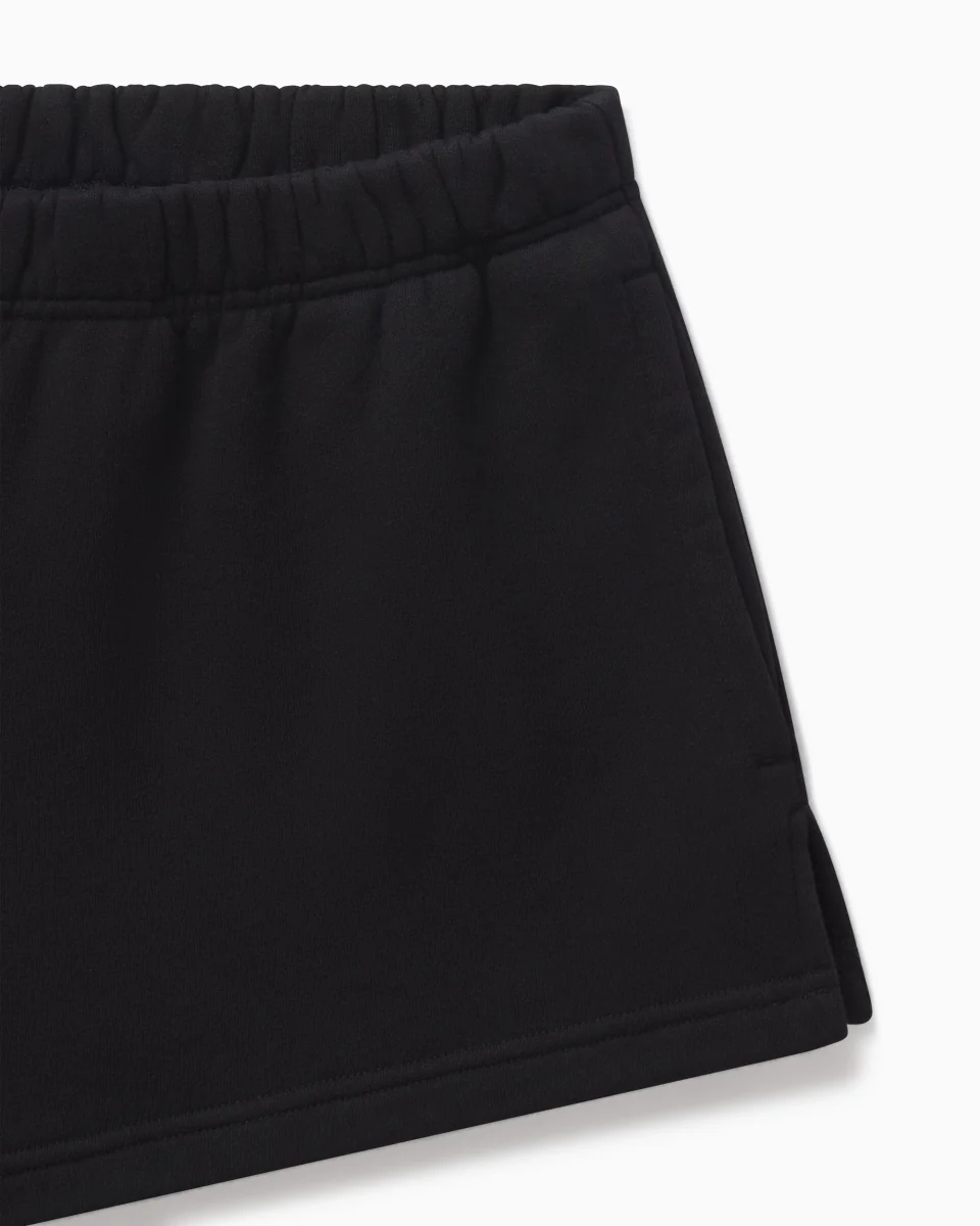 Fleece Mini Short | Black - Image 9