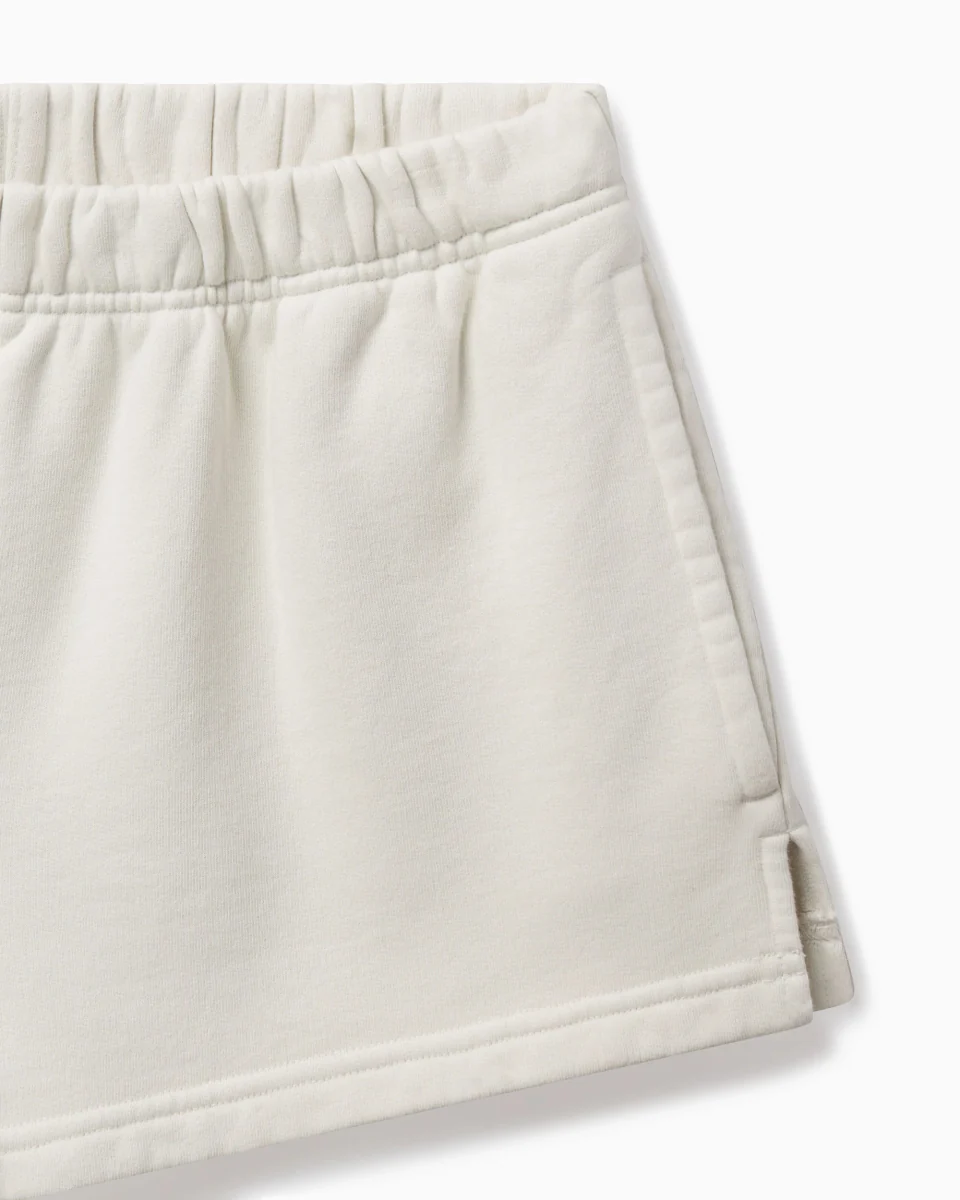 Fleece Mini Short | Ecru - Image 8