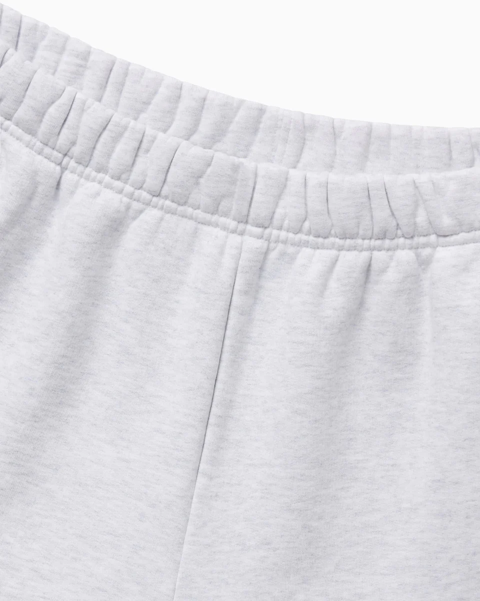 Fleece Mini Short | Light Heather Grey - Image 9