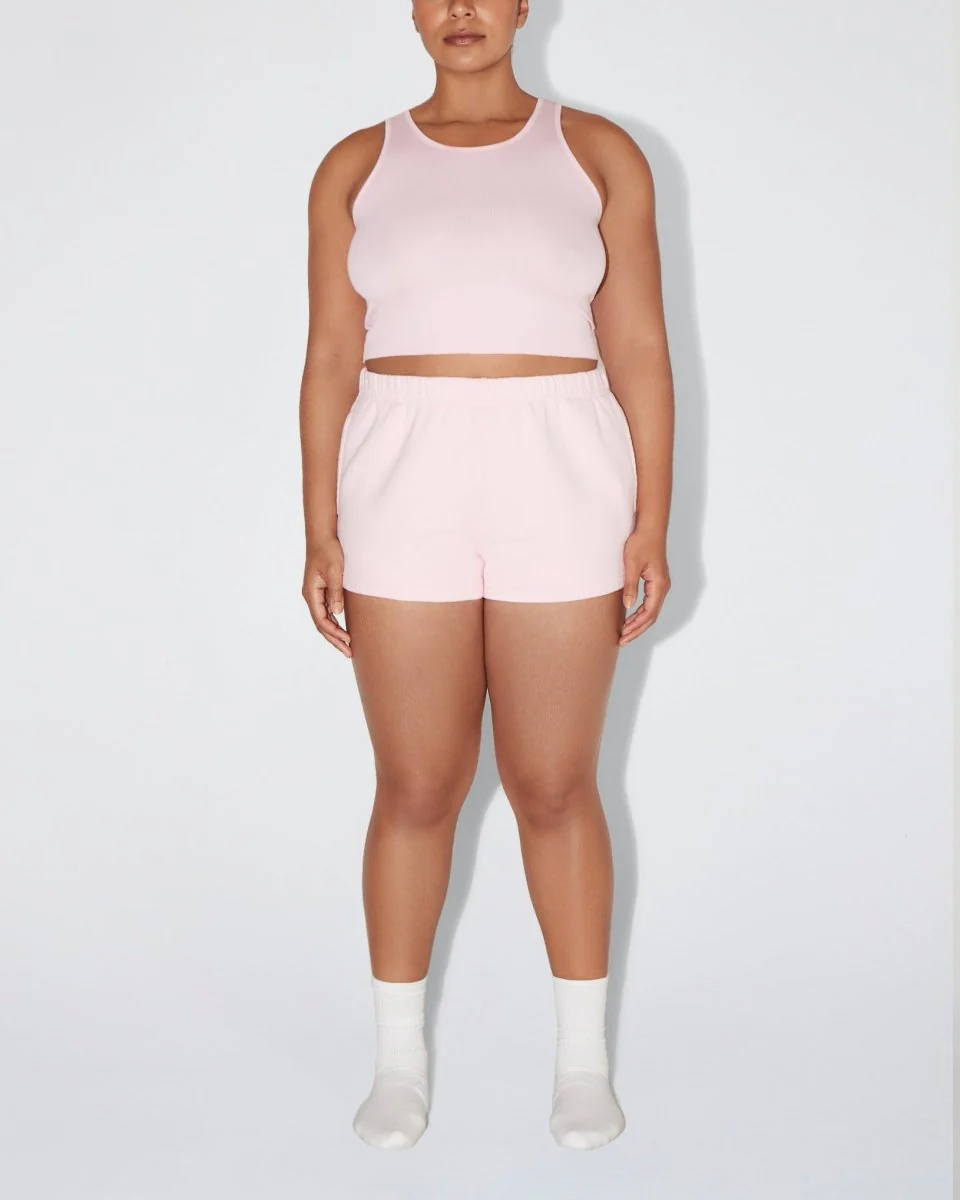 Fleece Mini Short | Orchid Pink - Image 3