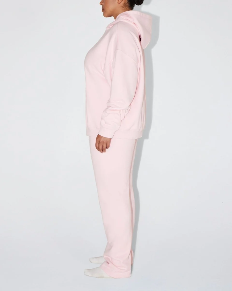 Fleece Oversized Hoodie | Orchid Pink - Image 6