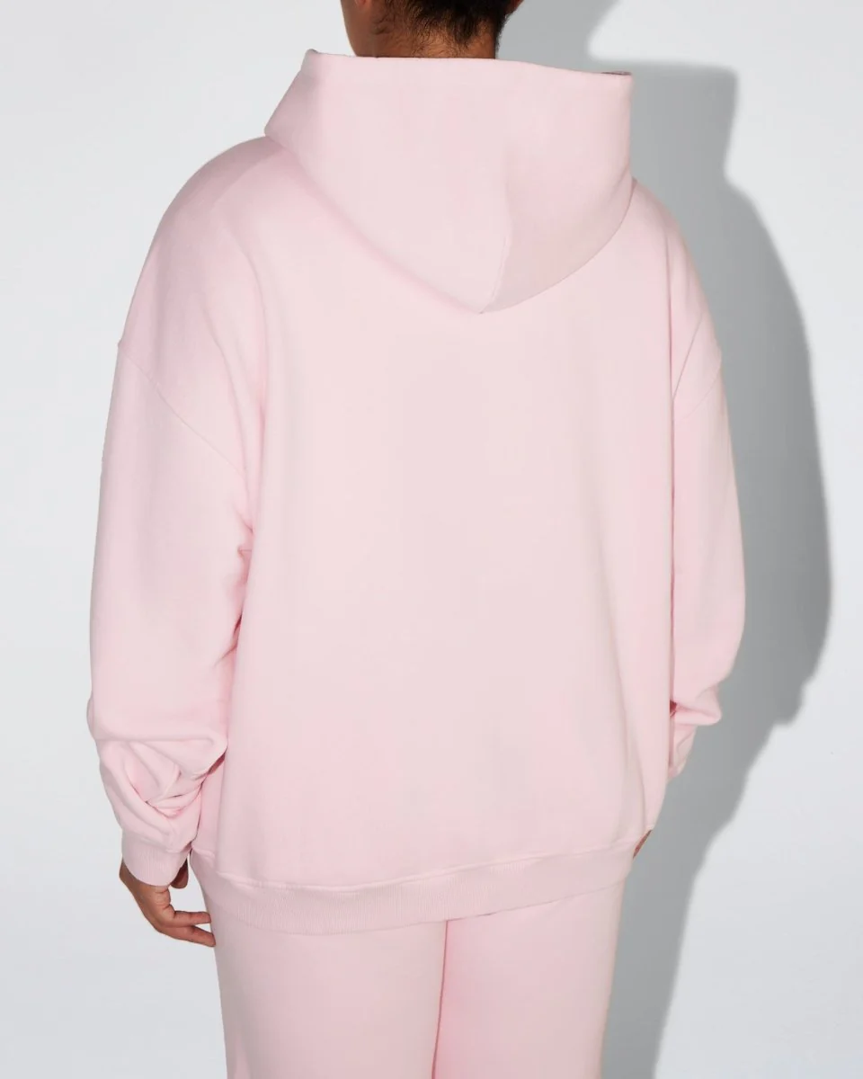 Fleece Oversized Hoodie | Orchid Pink - Image 7