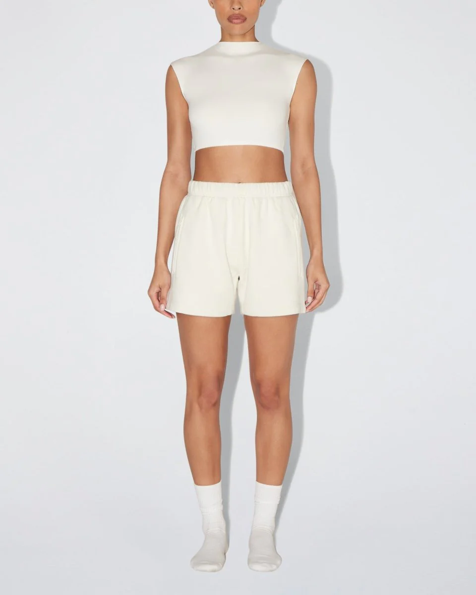Fleece Short | Ecru - Image 3