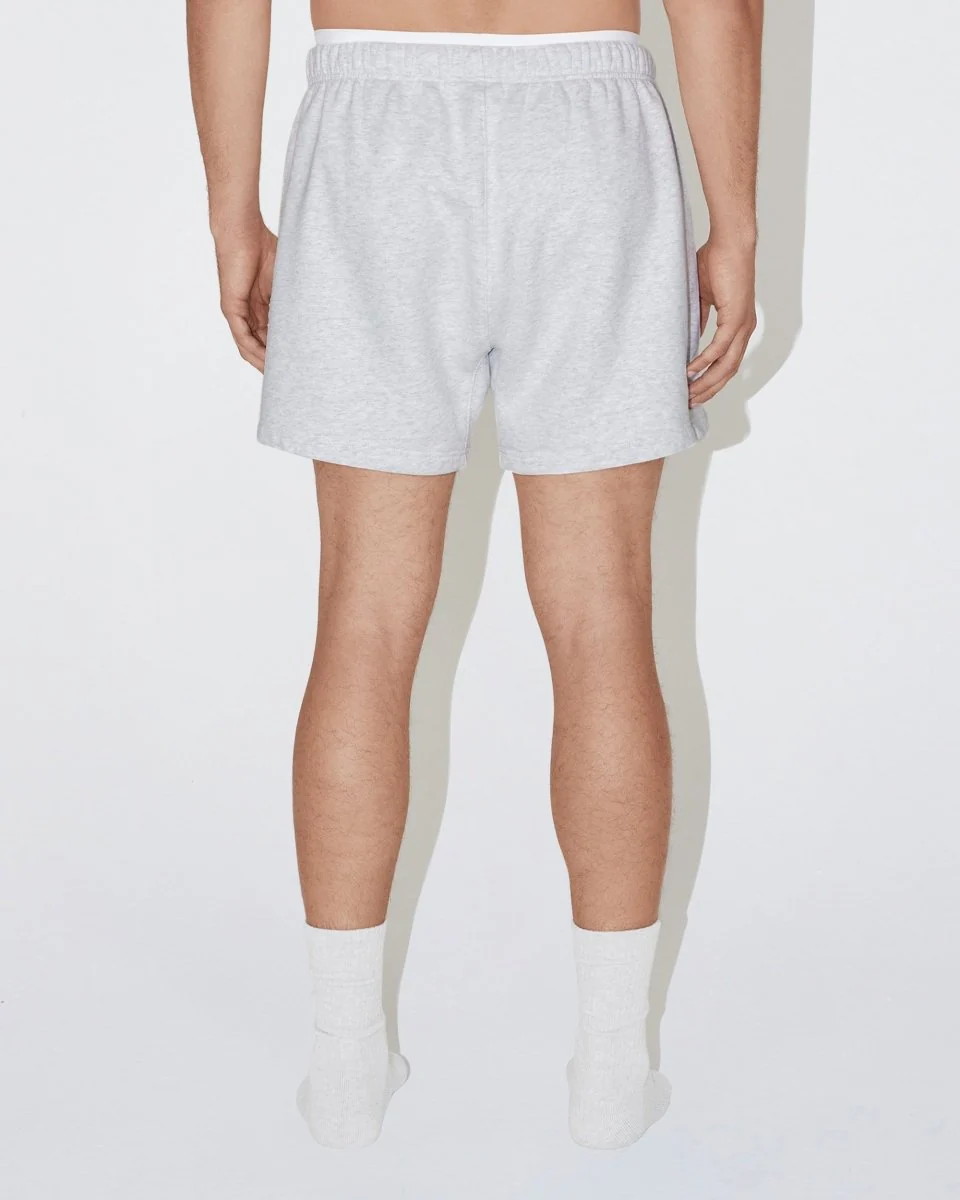 Fleece Short | Light Heather Grey - Image 10