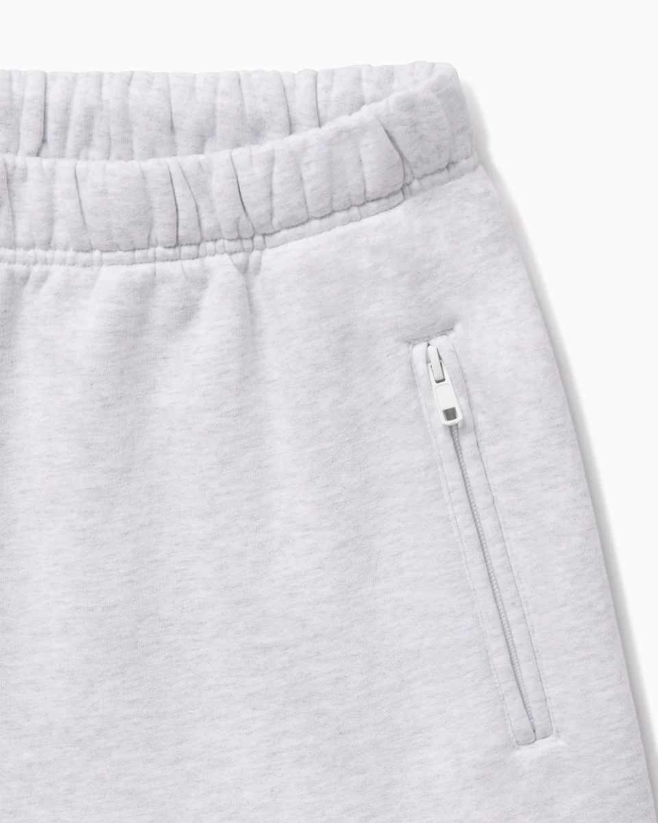 Fleece Short | Light Heather Grey - Image 11