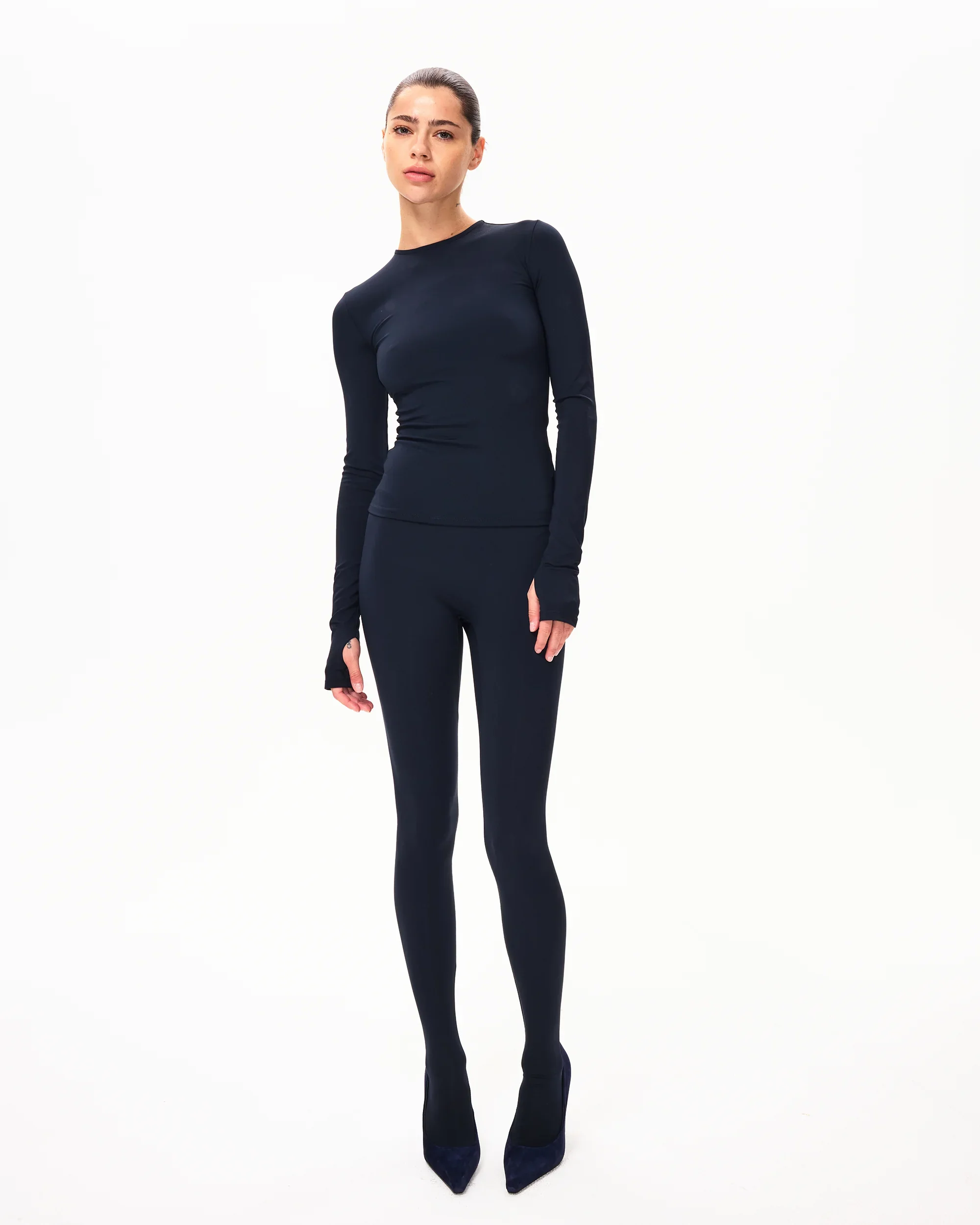 Footed Legging | Midnight - Image 8
