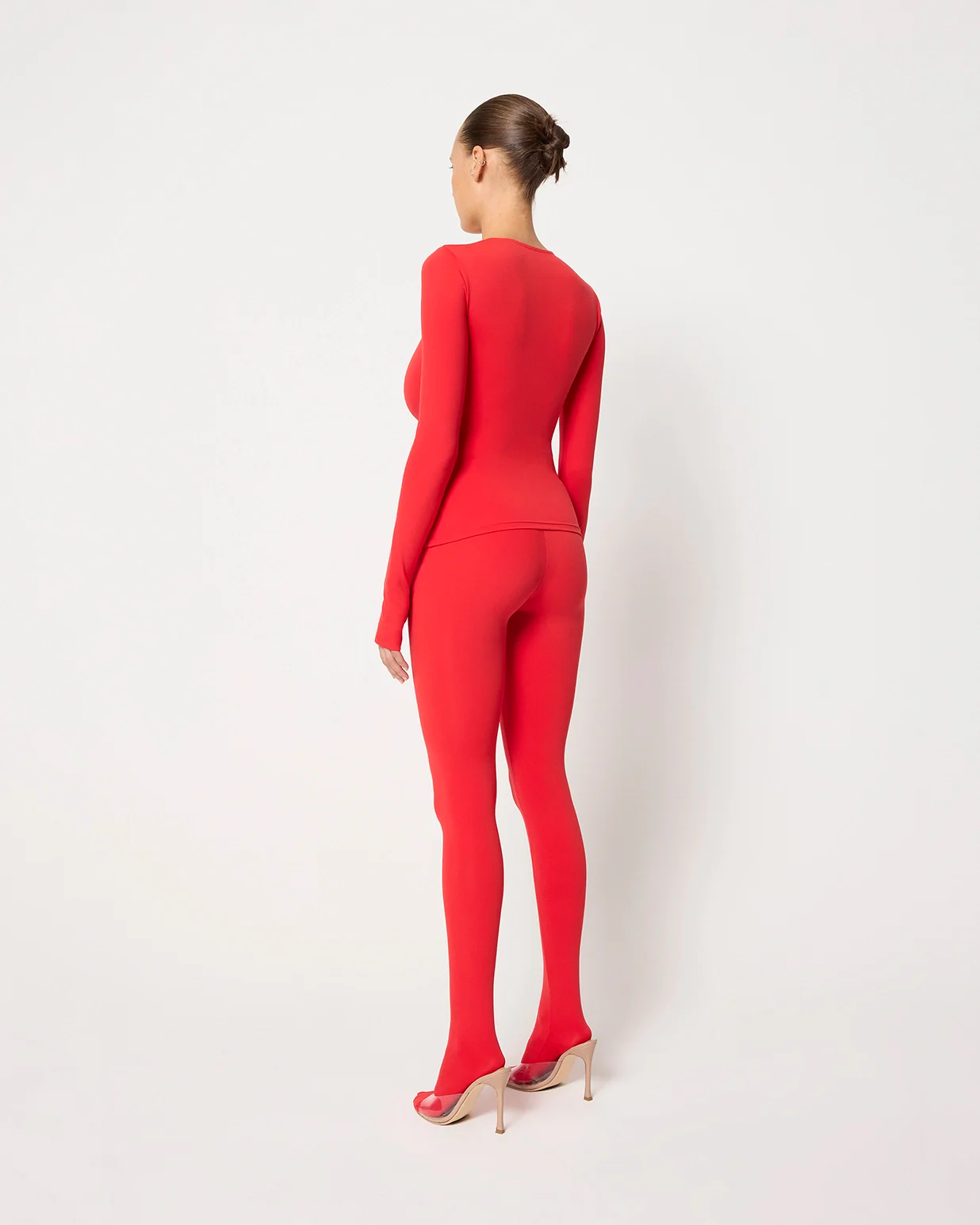 Footed Legging | Scarlet - Image 12