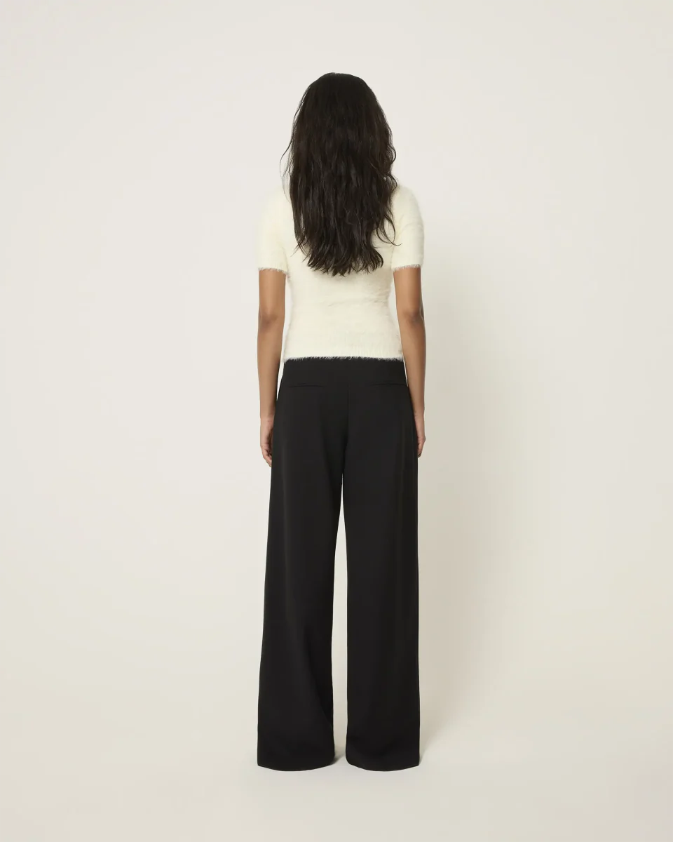 Knit Short Sleeve | Cream - Image 6