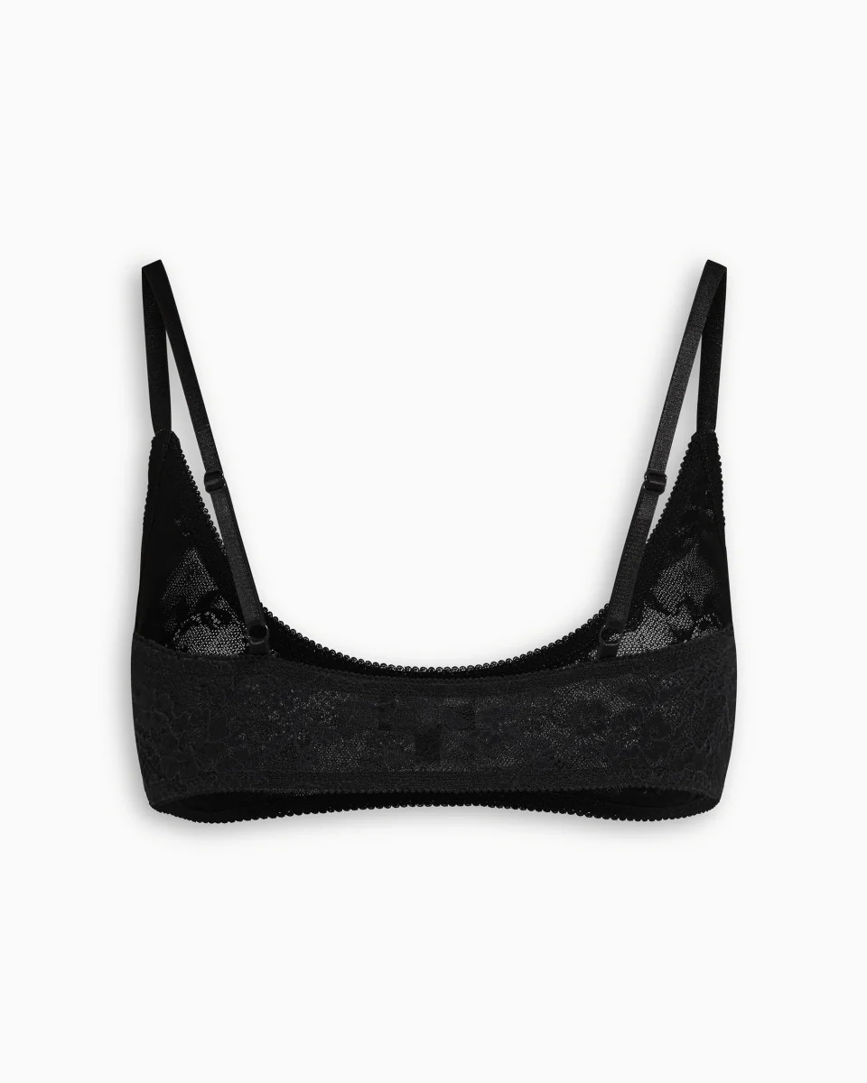 Lace Bralette | Black - Image 5