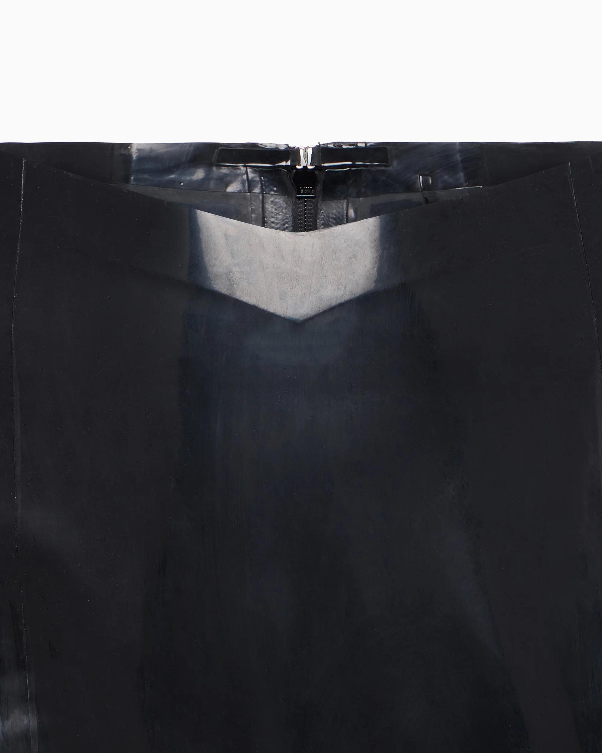 Latex Maxi Skirt | Black - Image 8