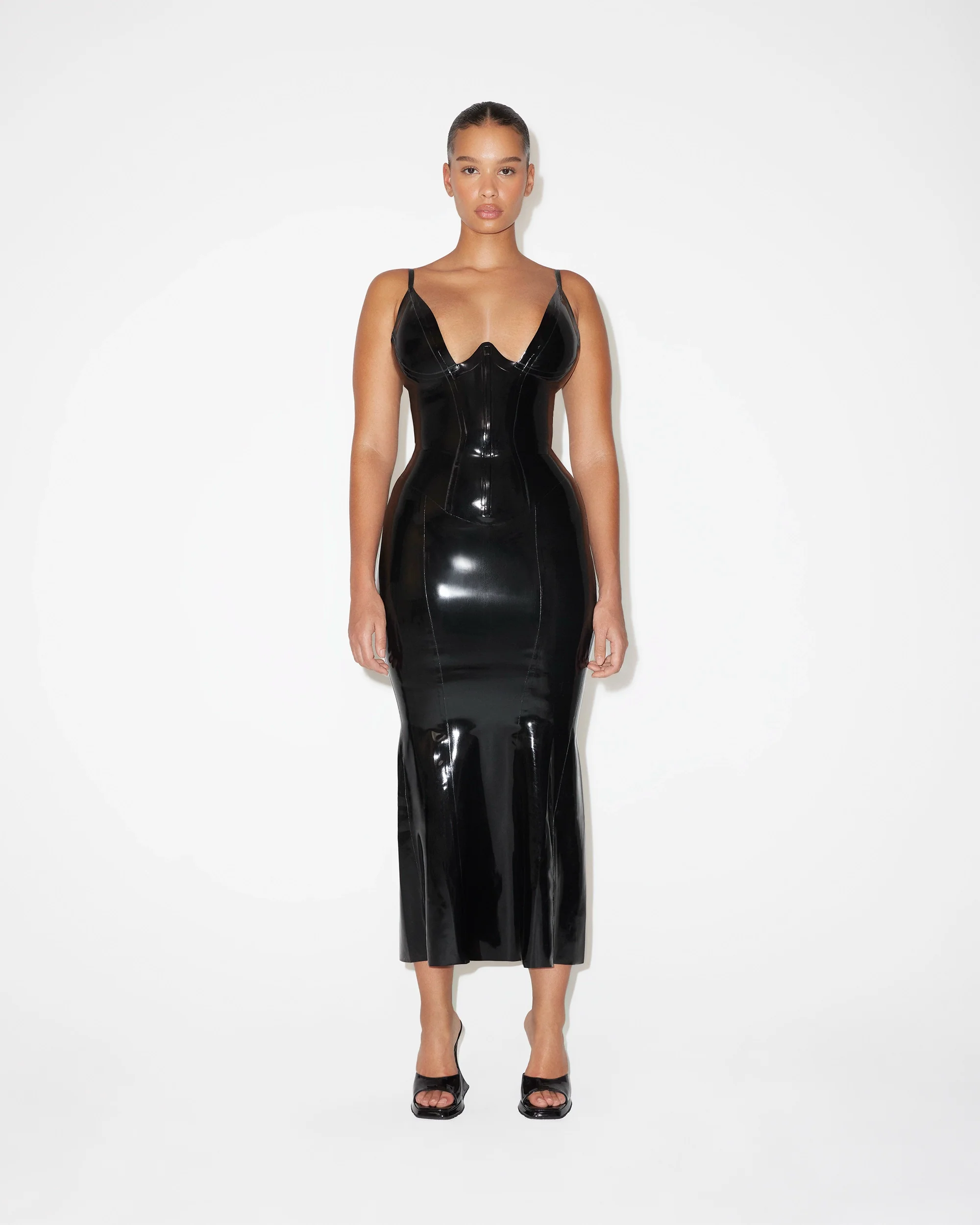 Latex Plunge Tank | Black - Image 3