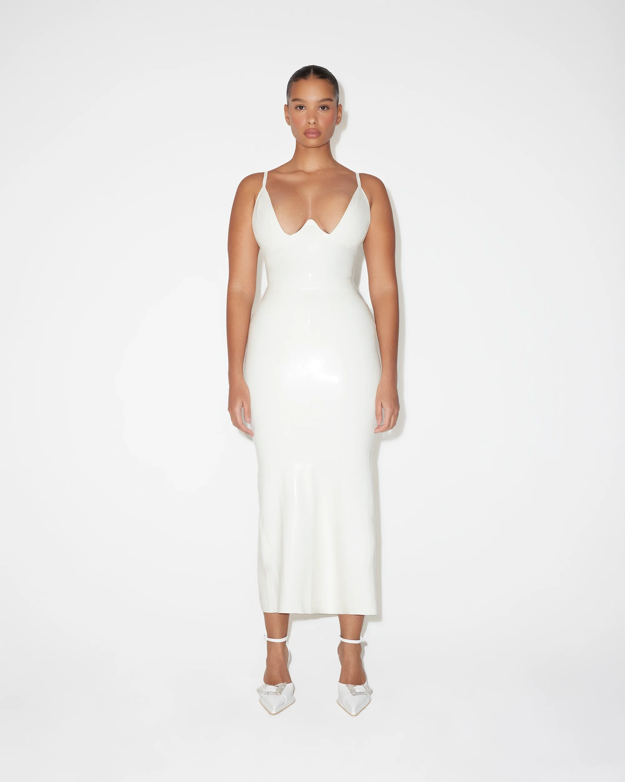 Latex Plunge Tank | Bone - Image 5
